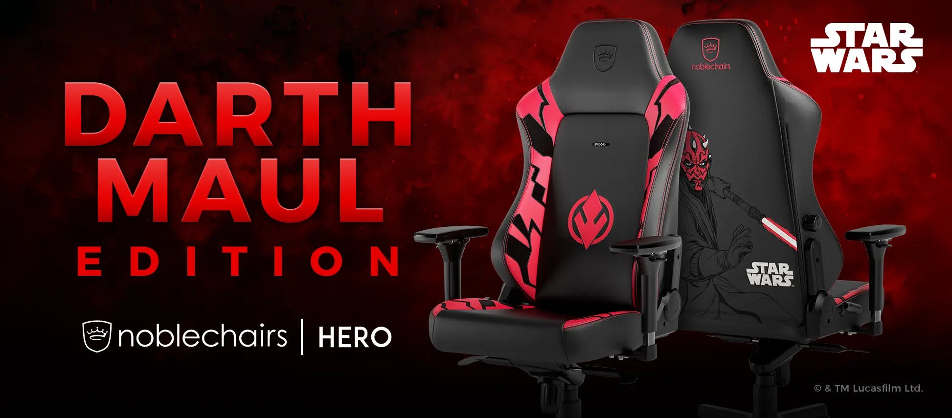 Gaming Chair HERO Darth Maul noblechairs