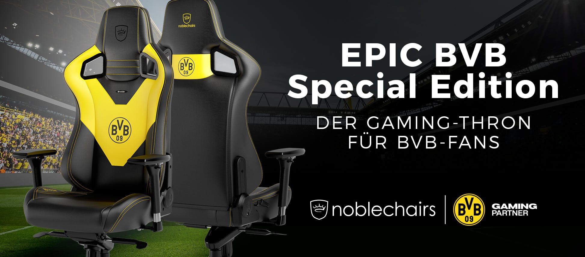 noblechairs - EPIC BVB Special Edition Picture of noblechairs - EPIC BVB Special Edition
