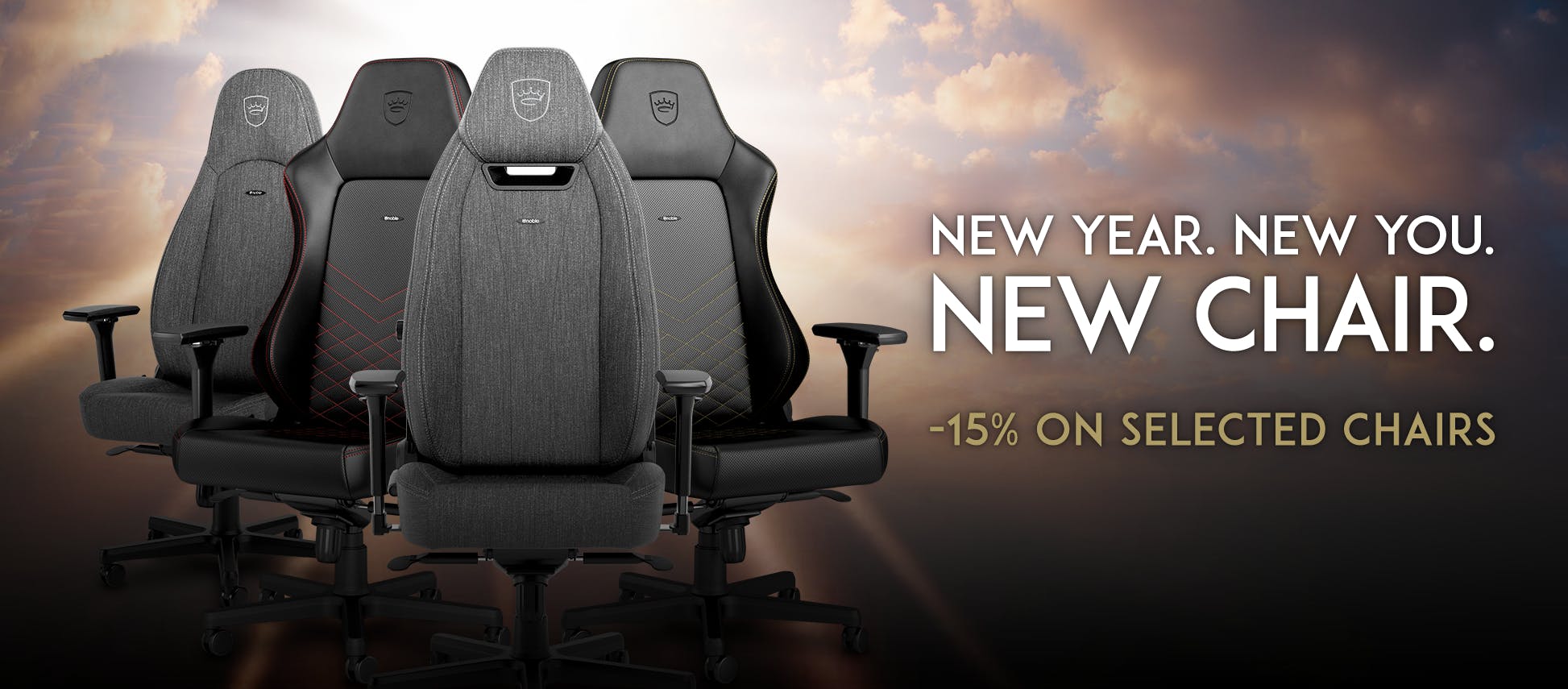 noblechairs New Year. New You. New Chair
