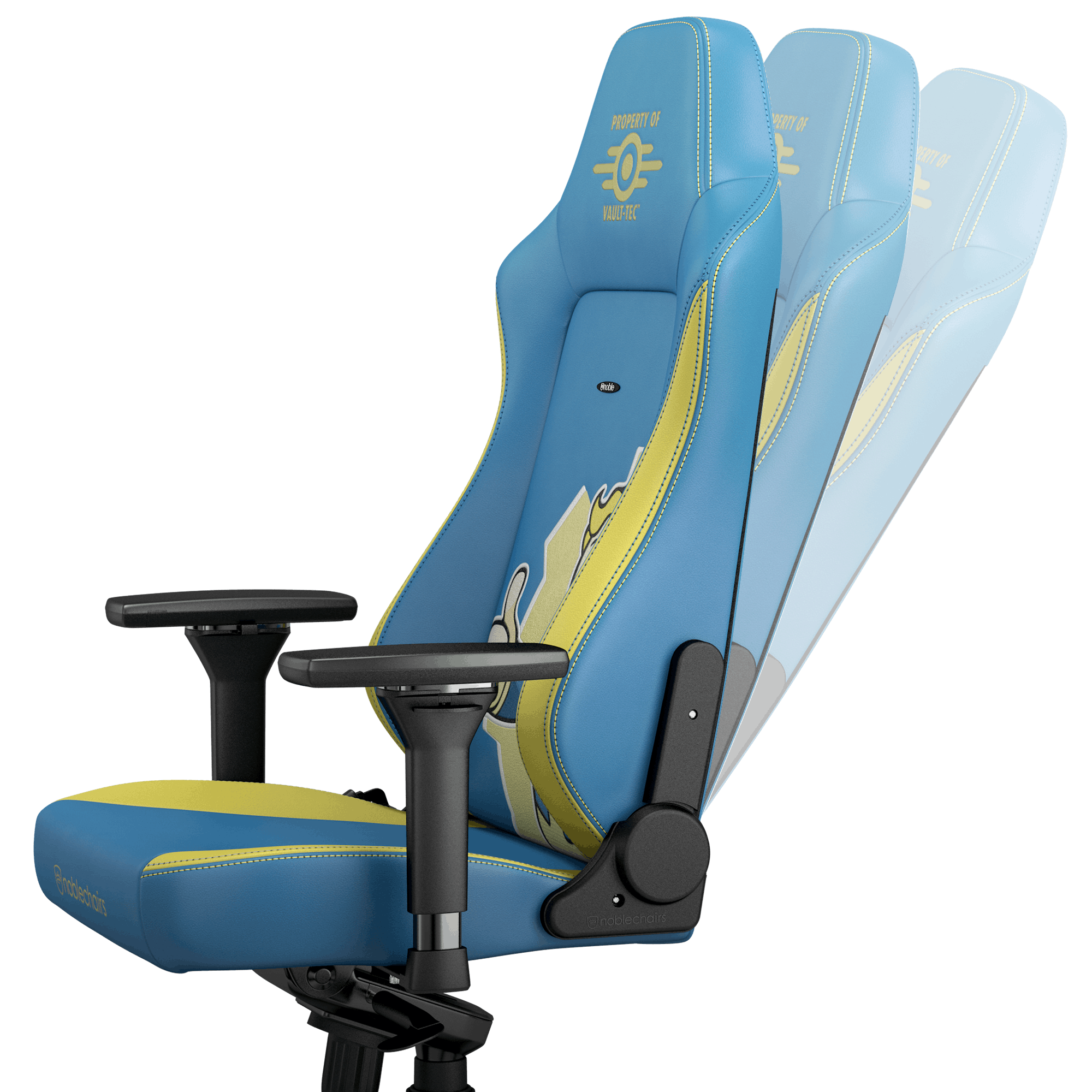 Gaming chair Fallout Vault-Tec adjustable chair vegan pu leather