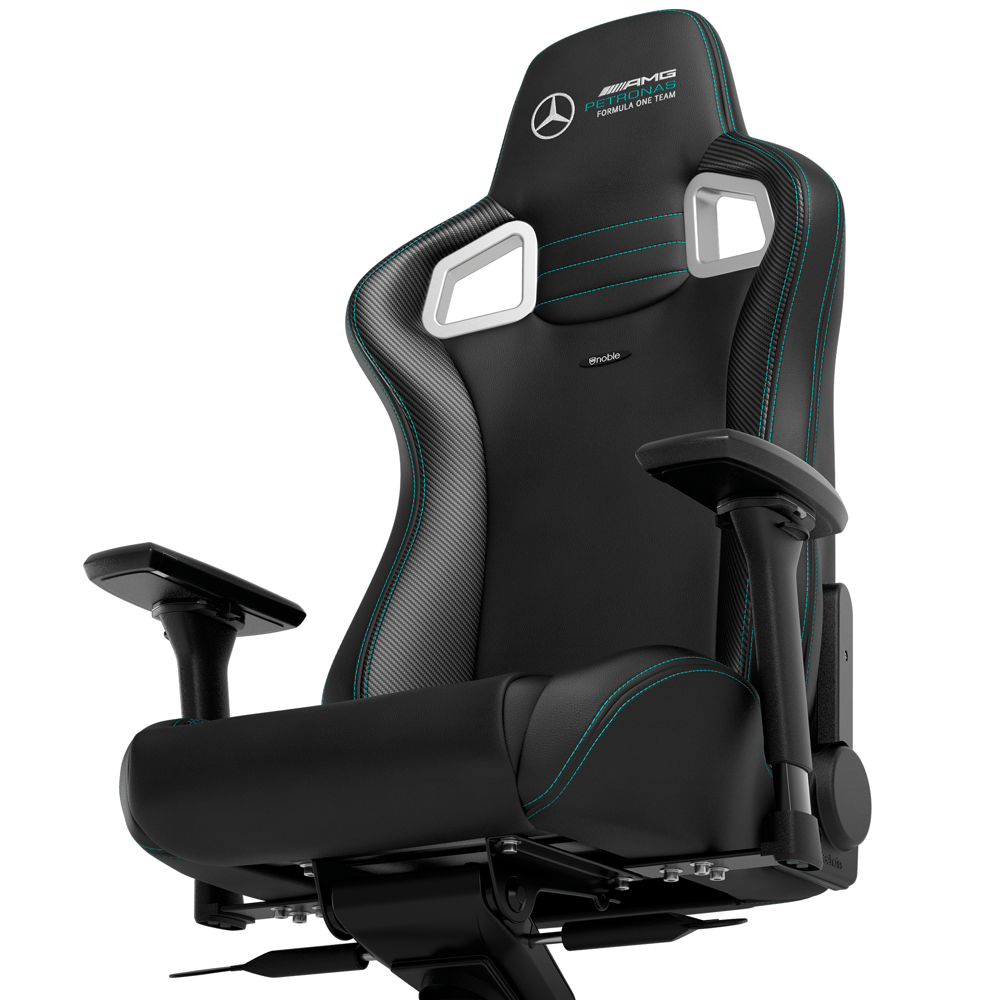 Gaming chair AMG Mercedes F1 Petronas design vegan pu leather