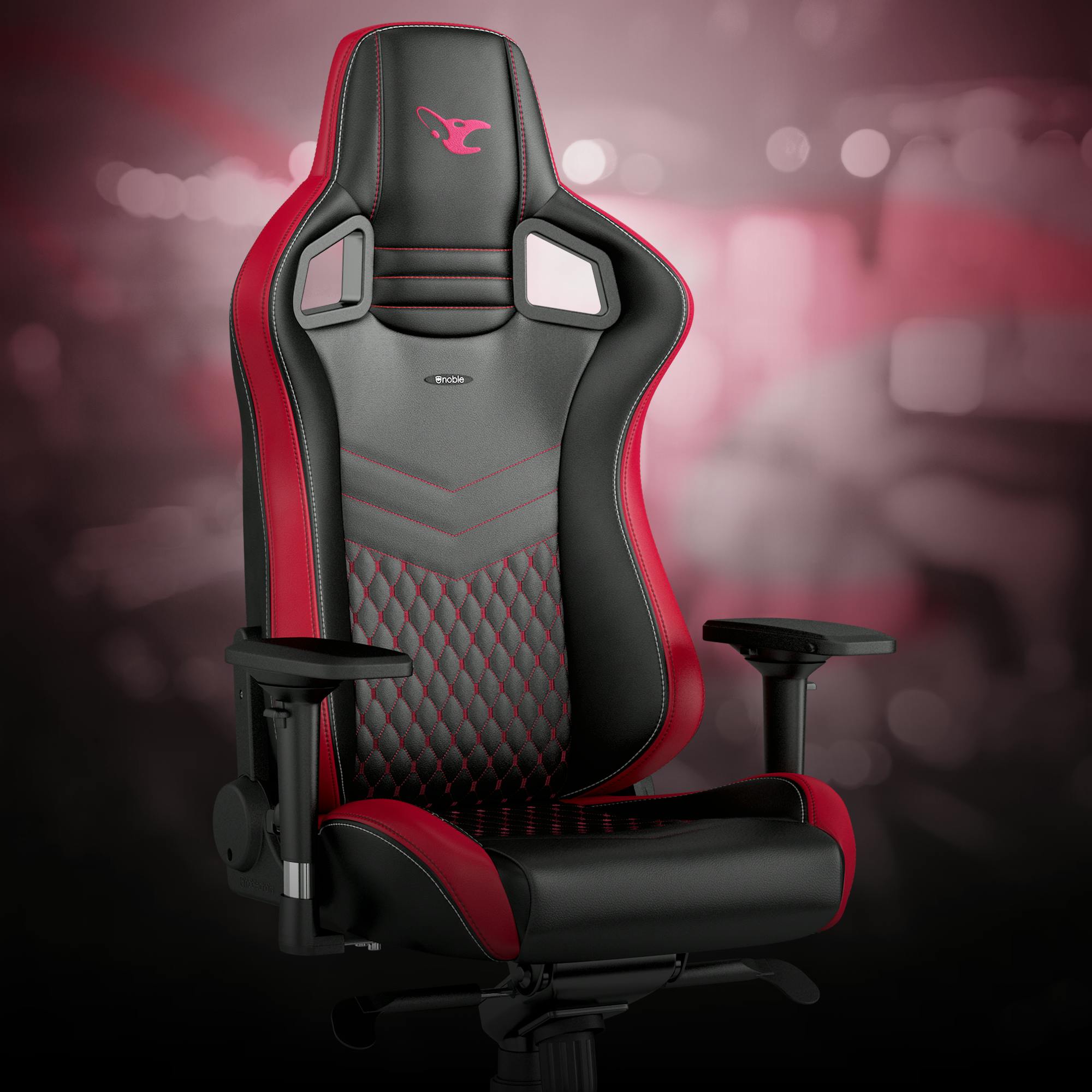 gaming chair Mousesports vegan PU Leather Front-Left view