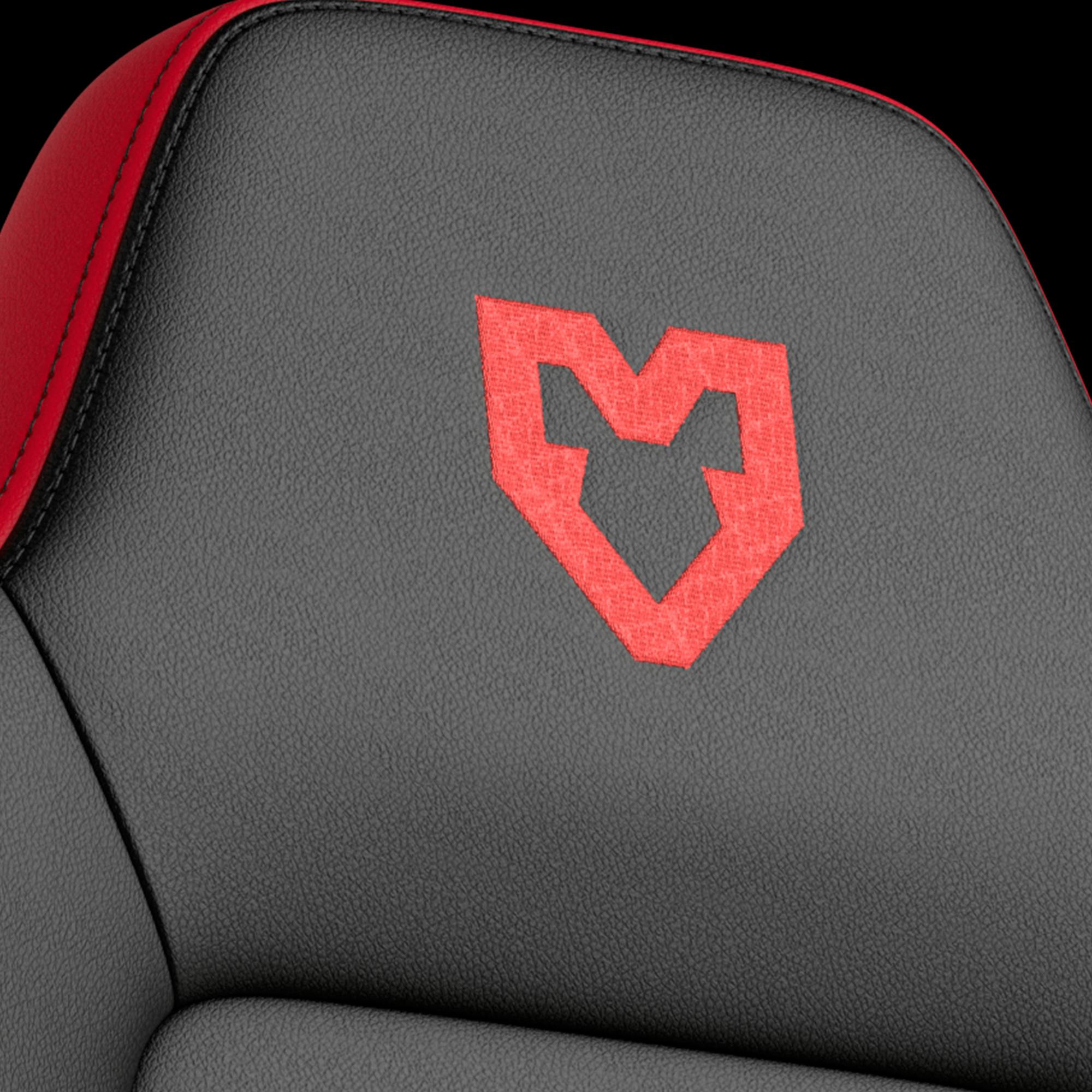 Gaming Chair MOUZ Esports Vegan PU Leather Highlighted Details View