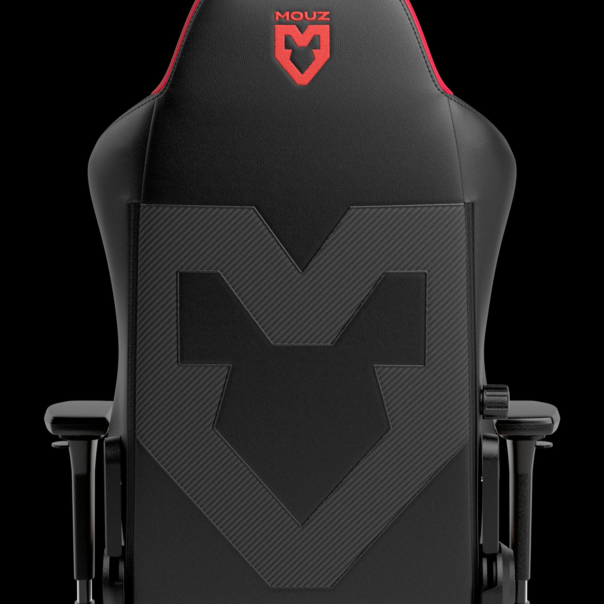 Gaming Chair MOUZ Esports Vegan PU Leather Rear View