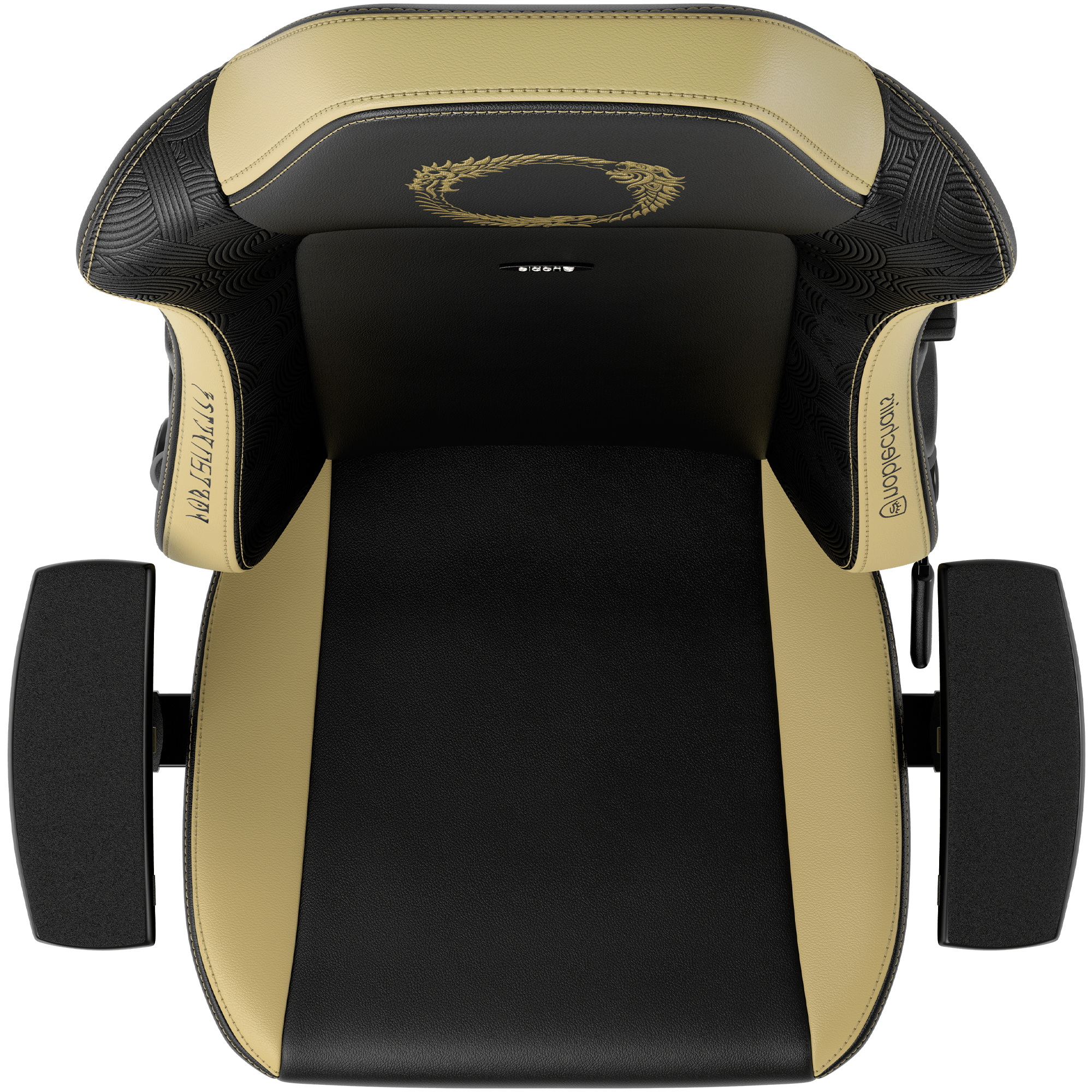 Gaming chair movable armrests Bethesda Elder Scrolls Online vegan pu leather