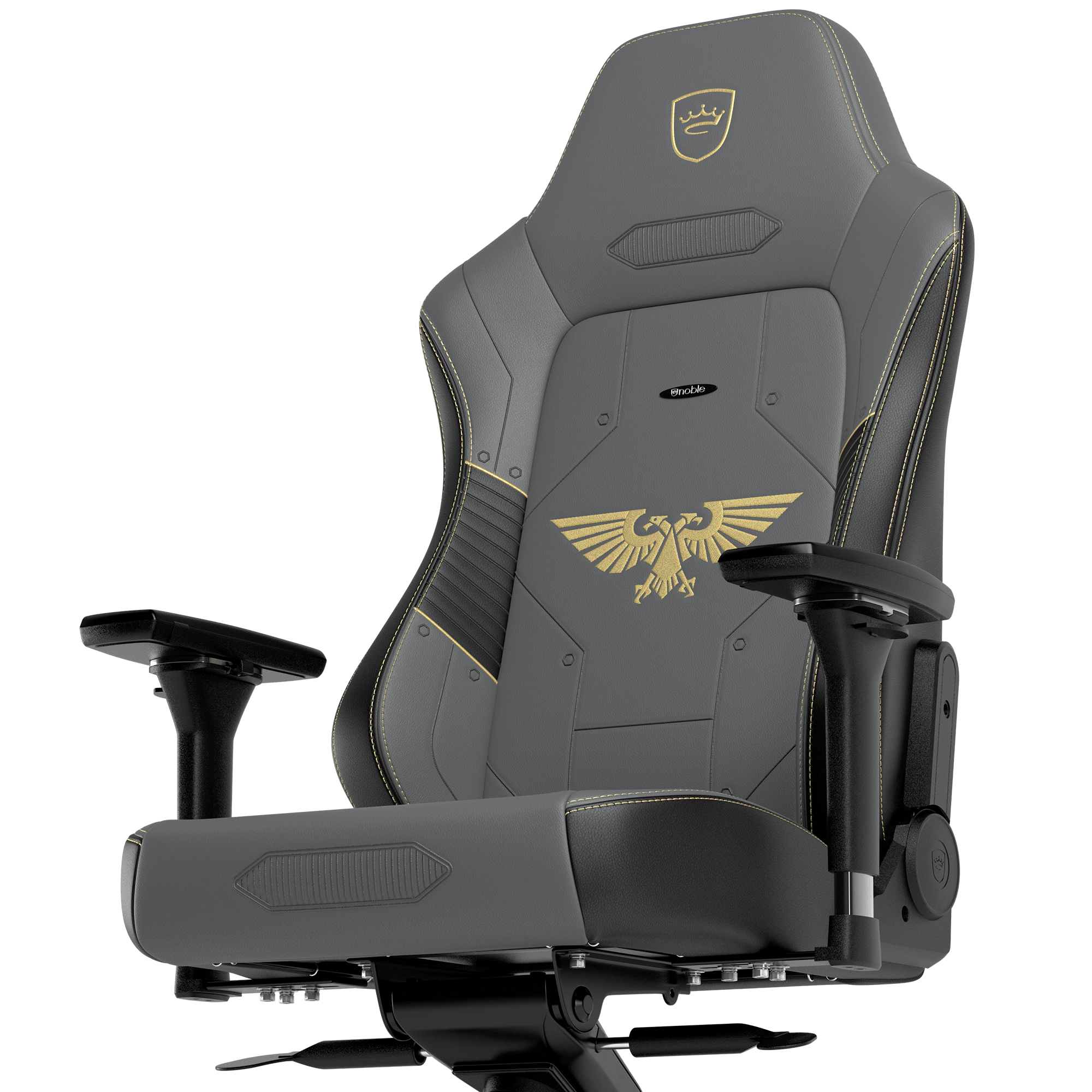 Gaming chair Warhammer 40,000 design vegan pu leather