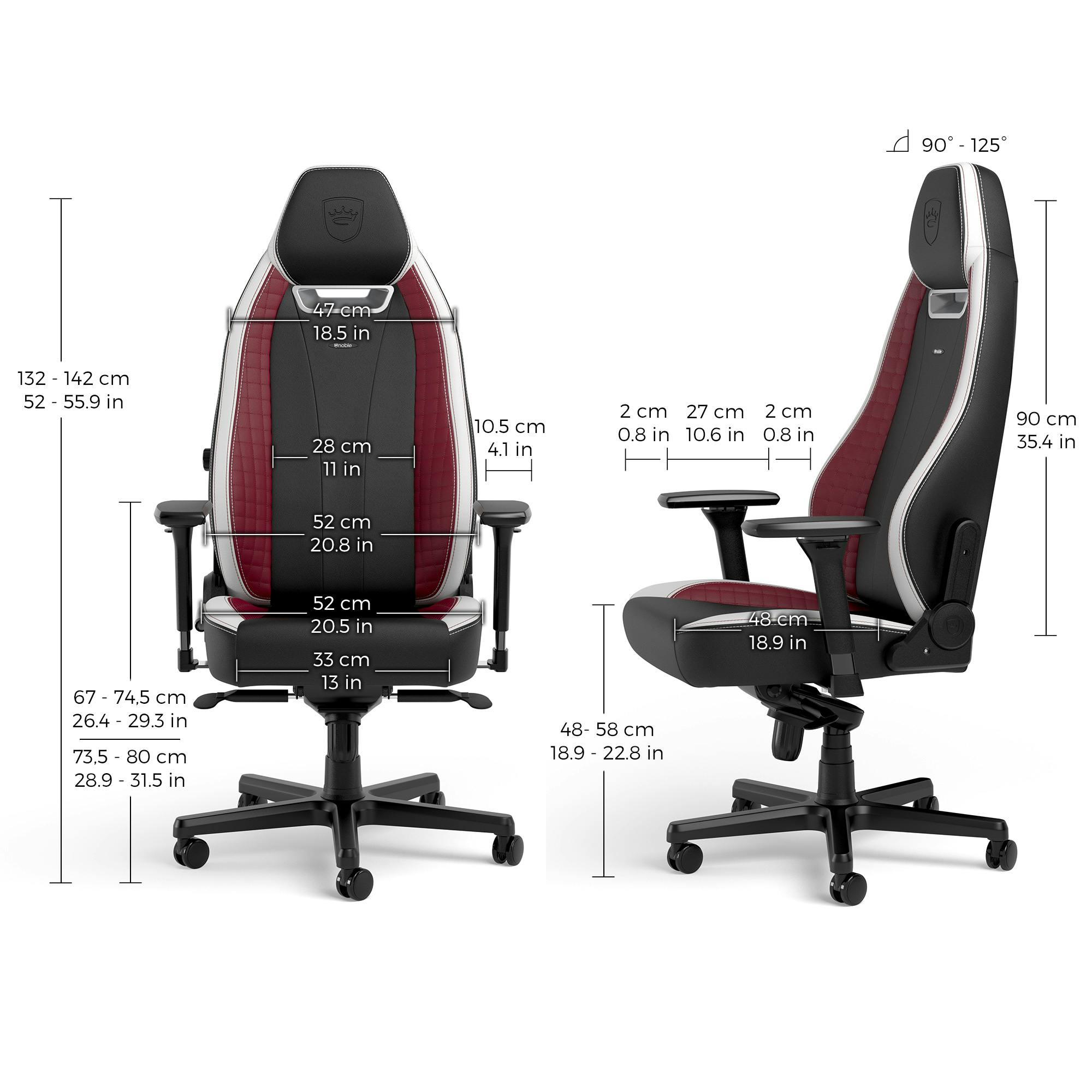 data noblechairs LEGEND Black/White/Red