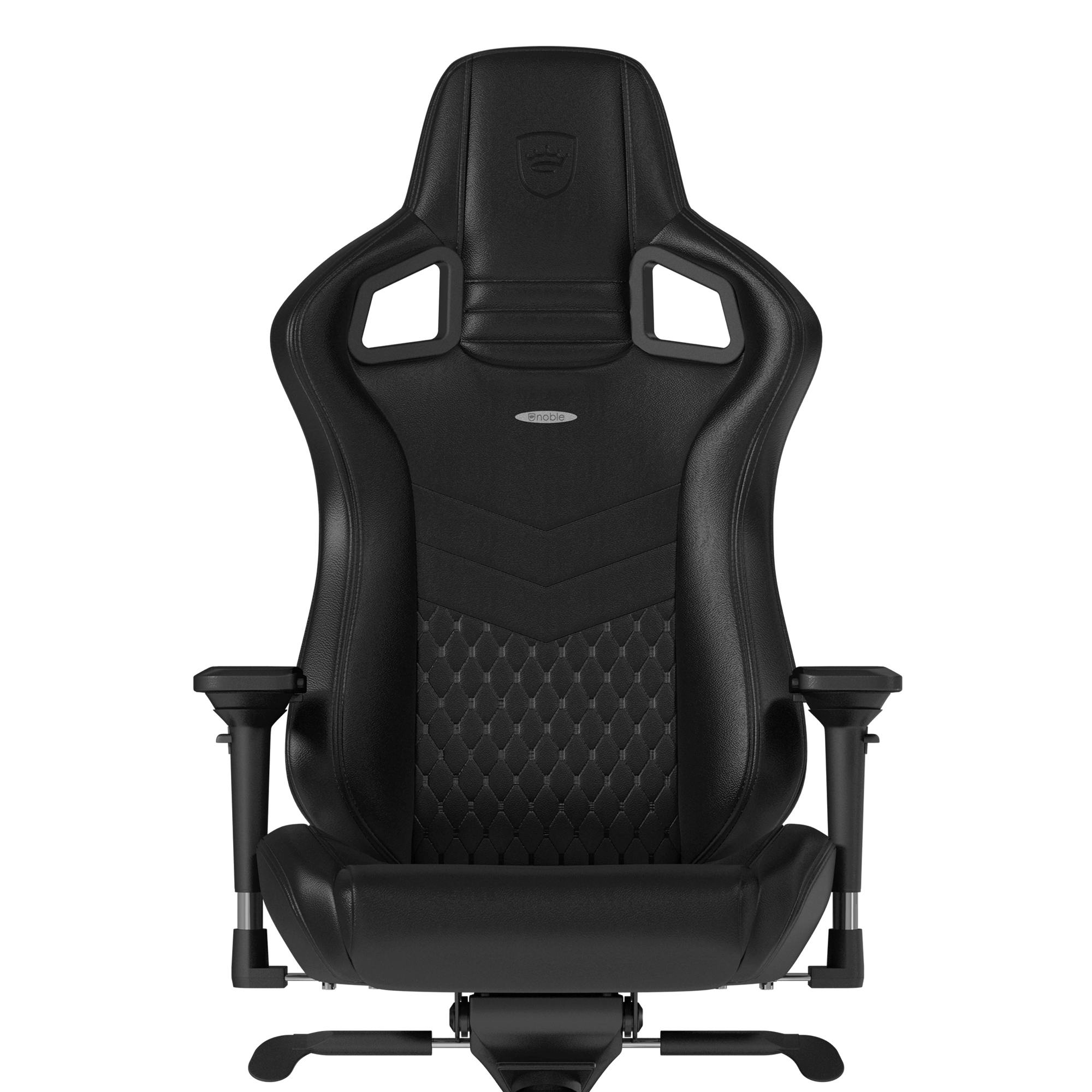 noblechairs - EPIC Echtleder Schwarz