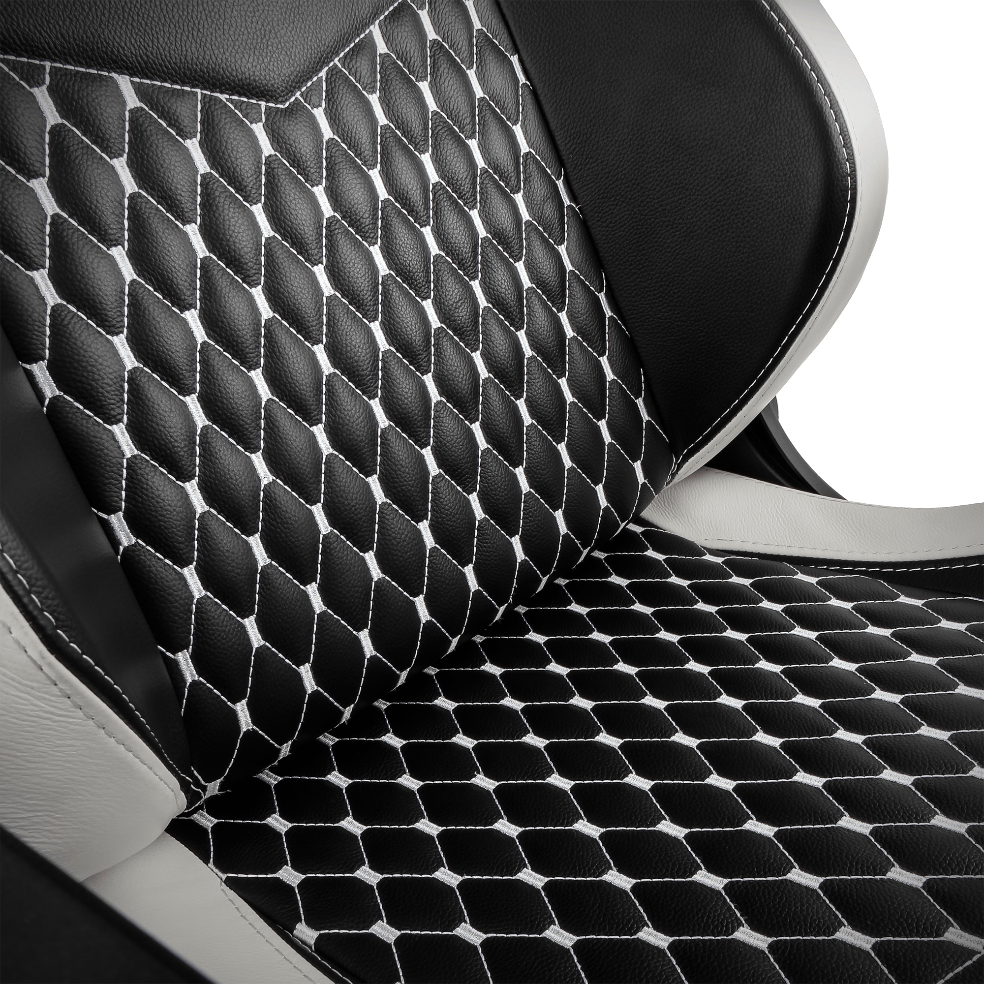 noblechairs - EPIC Real Leather Black/White/Red