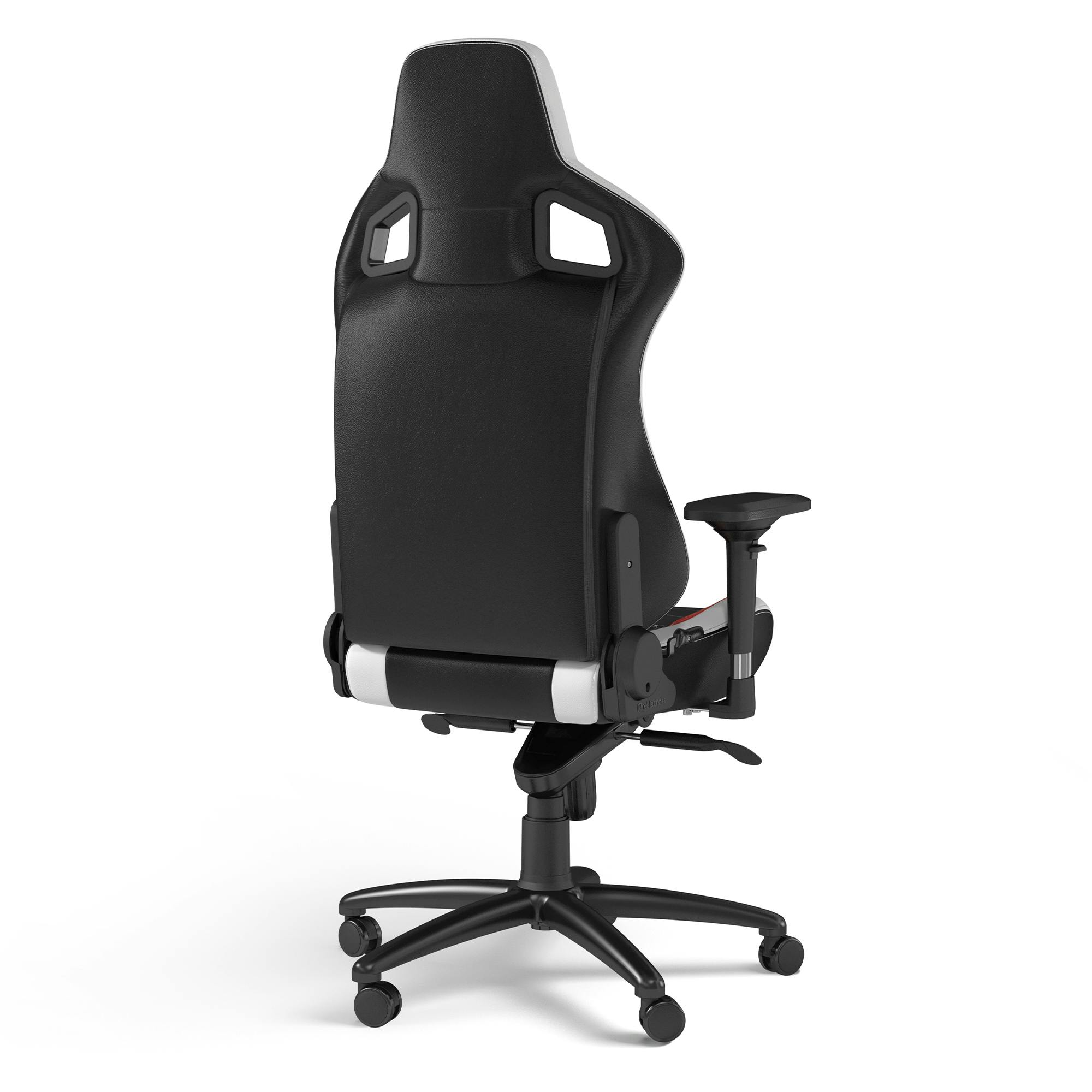 noblechairs - EPIC Real Leather Black/White/Red