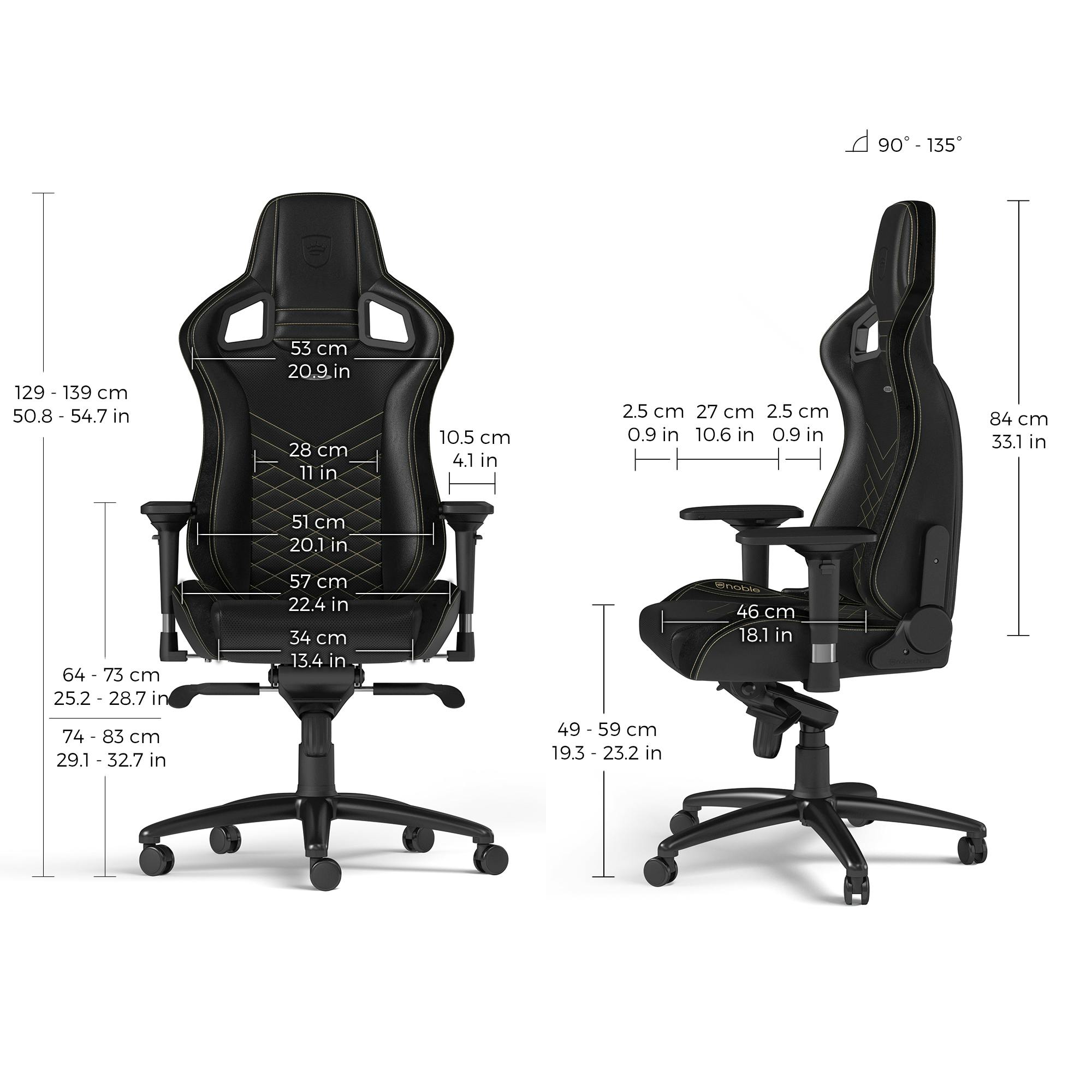 noblechairs - EPIC Black/Gold