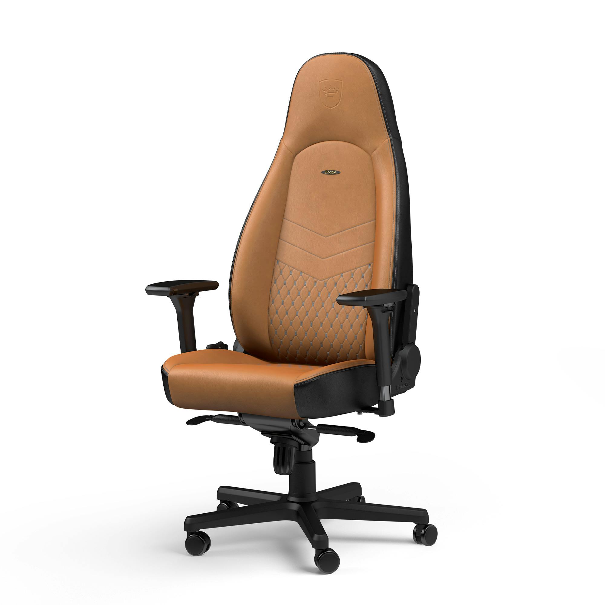 noblechairs - ICON Echtleder Cognac/Schwarz