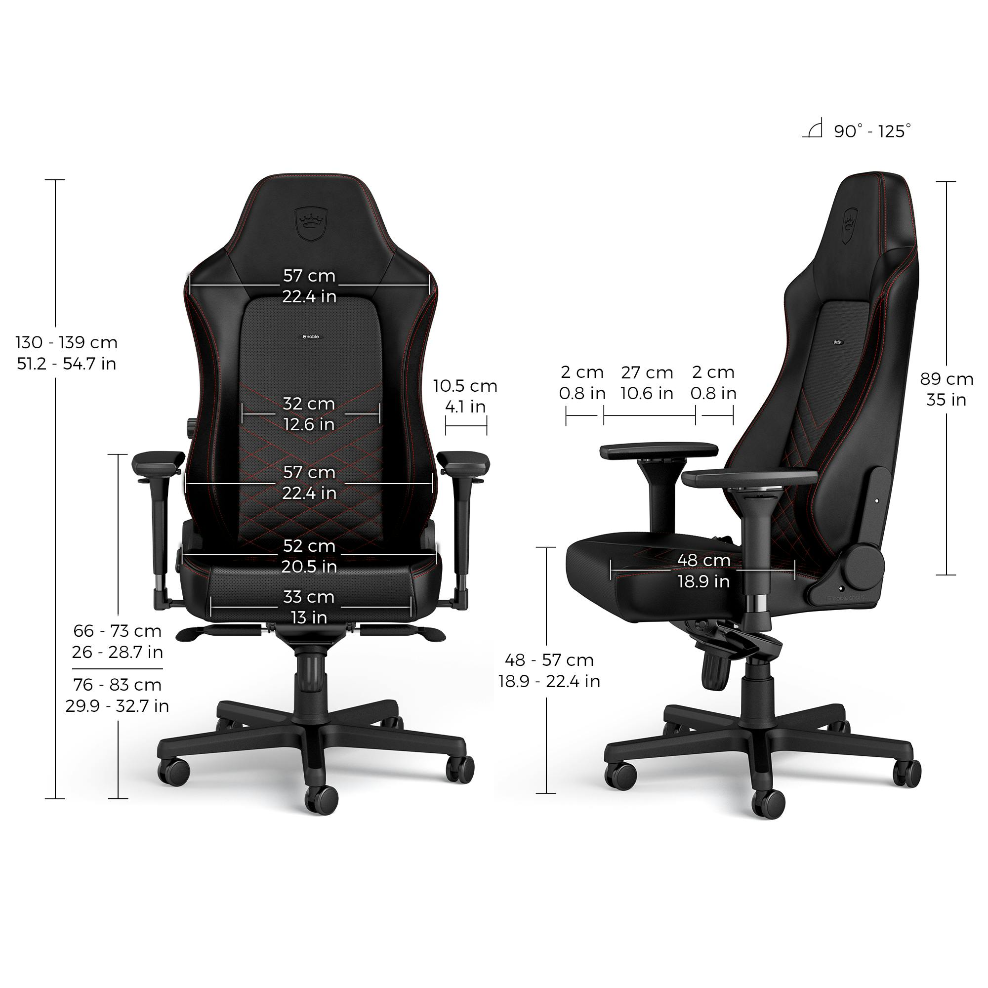 noblechairs - HERO Black/Red