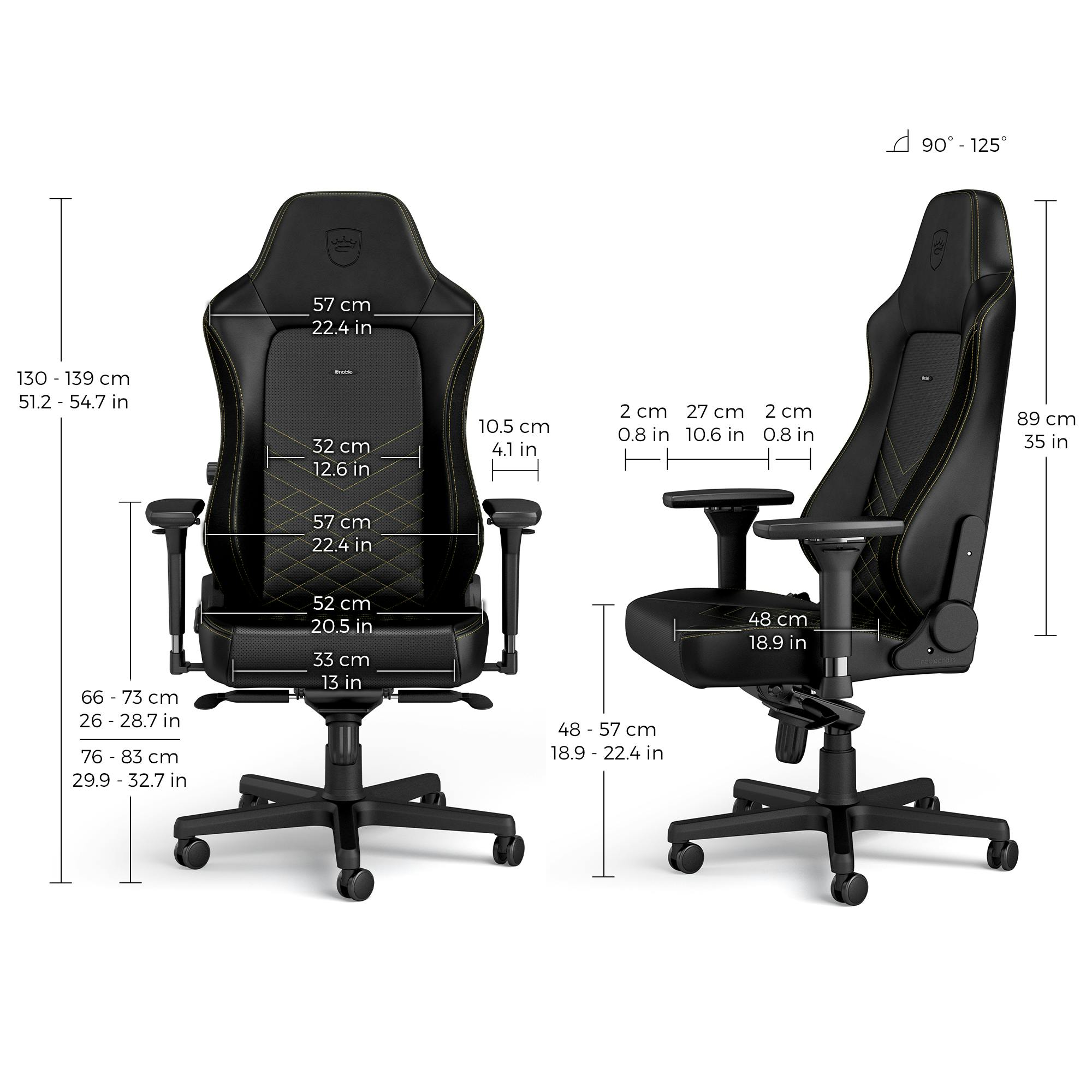 noblechairs - HERO Black/Gold