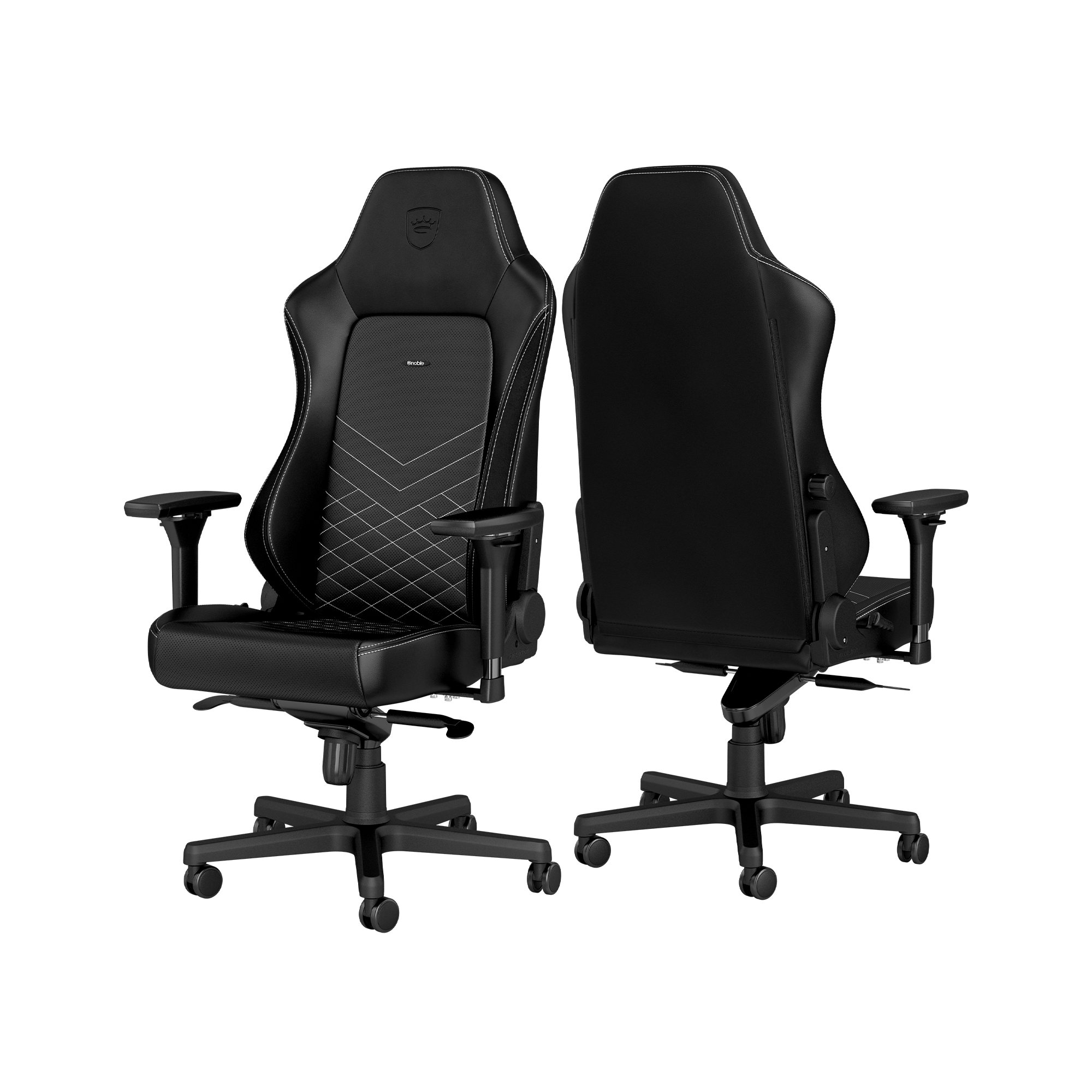 noblechairs - HERO Black/Platinum White