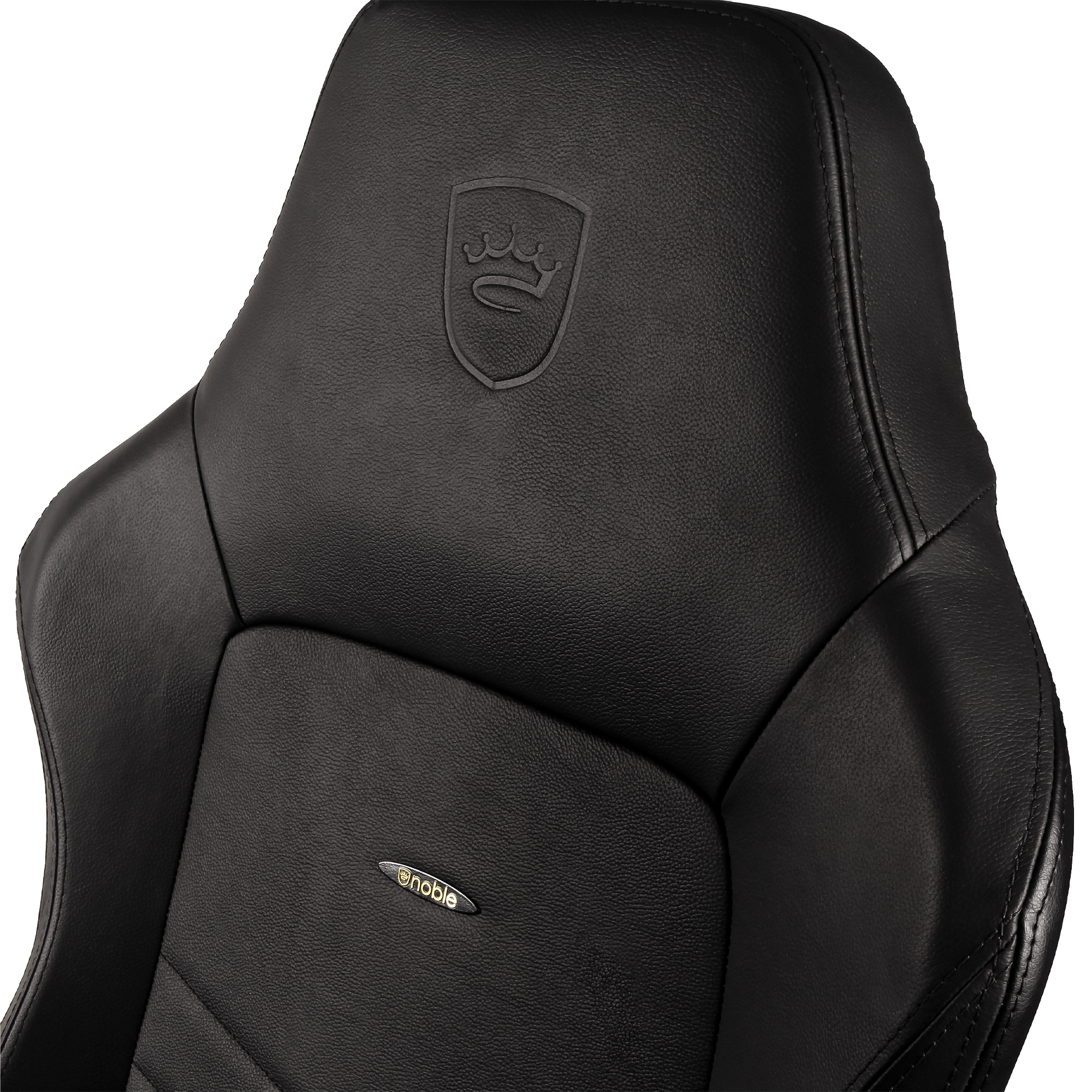 noblechairs - HERO Echtleder Schwarz