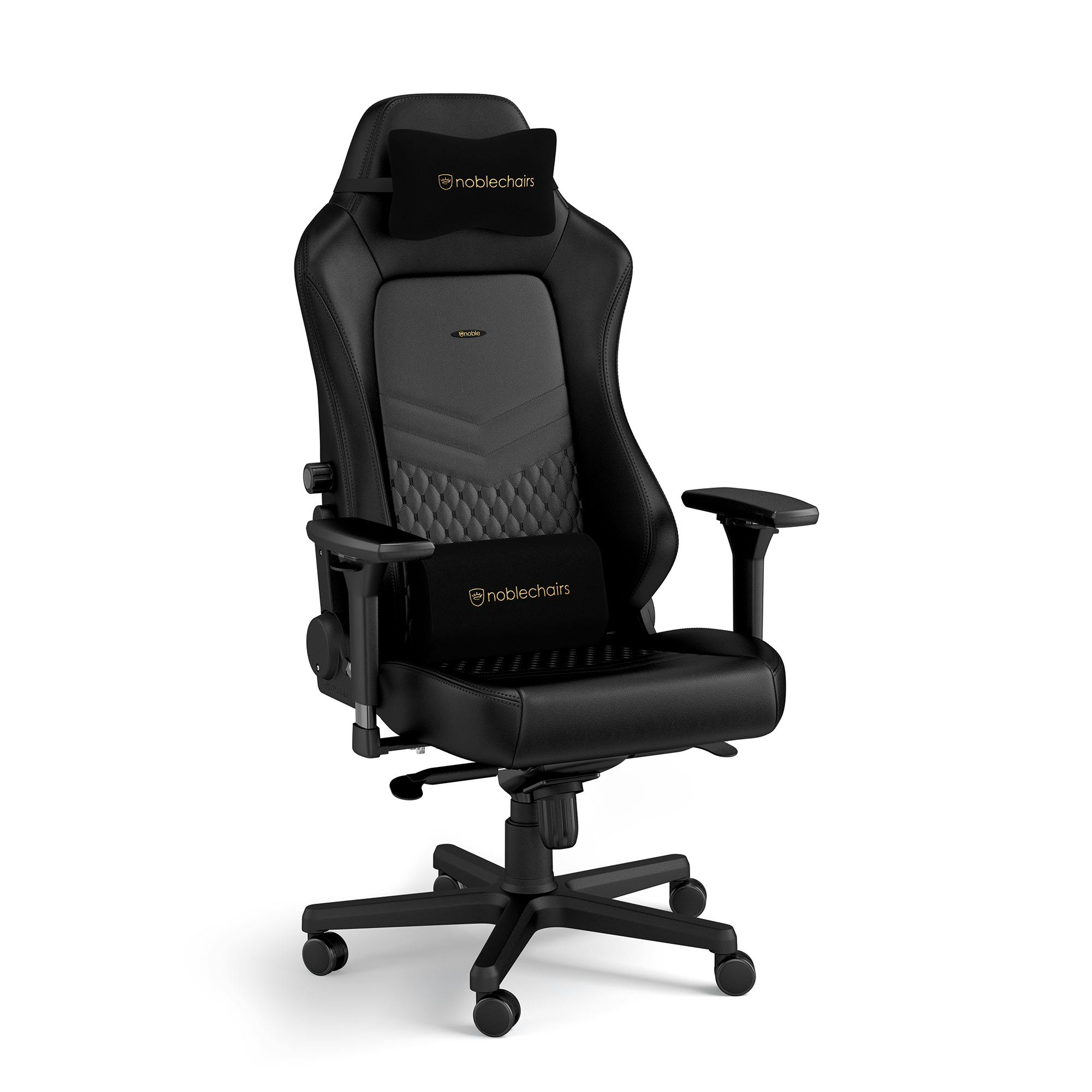 noblechairs - HERO Real Leather Musta