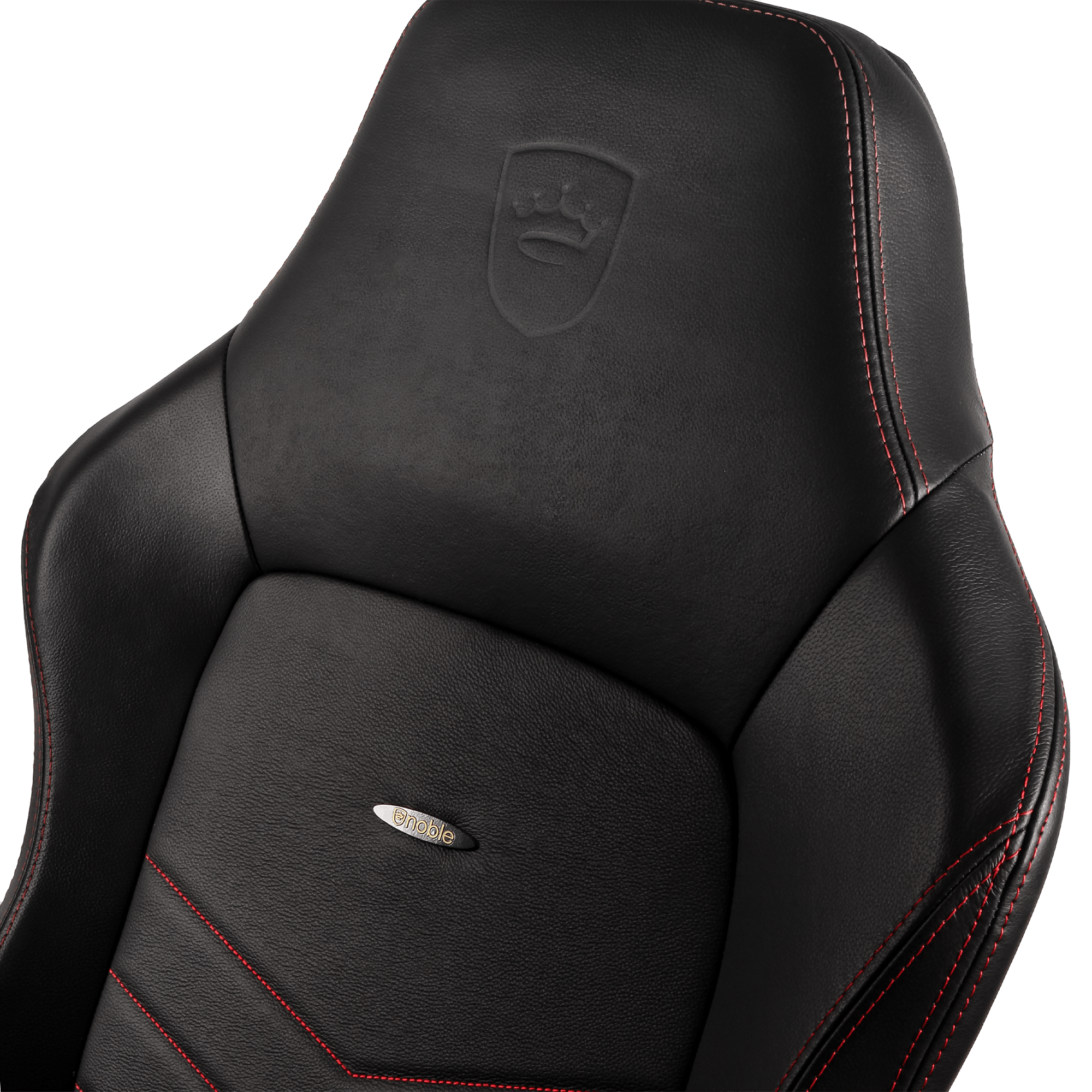 noblechairs - HERO Real Leather Black/Red