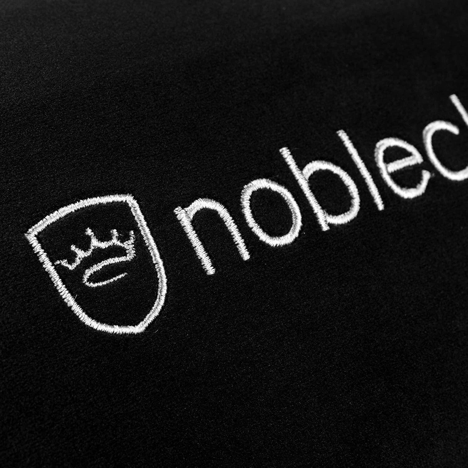 noblechairs - Conjunto de Almofadas Preto/Branco