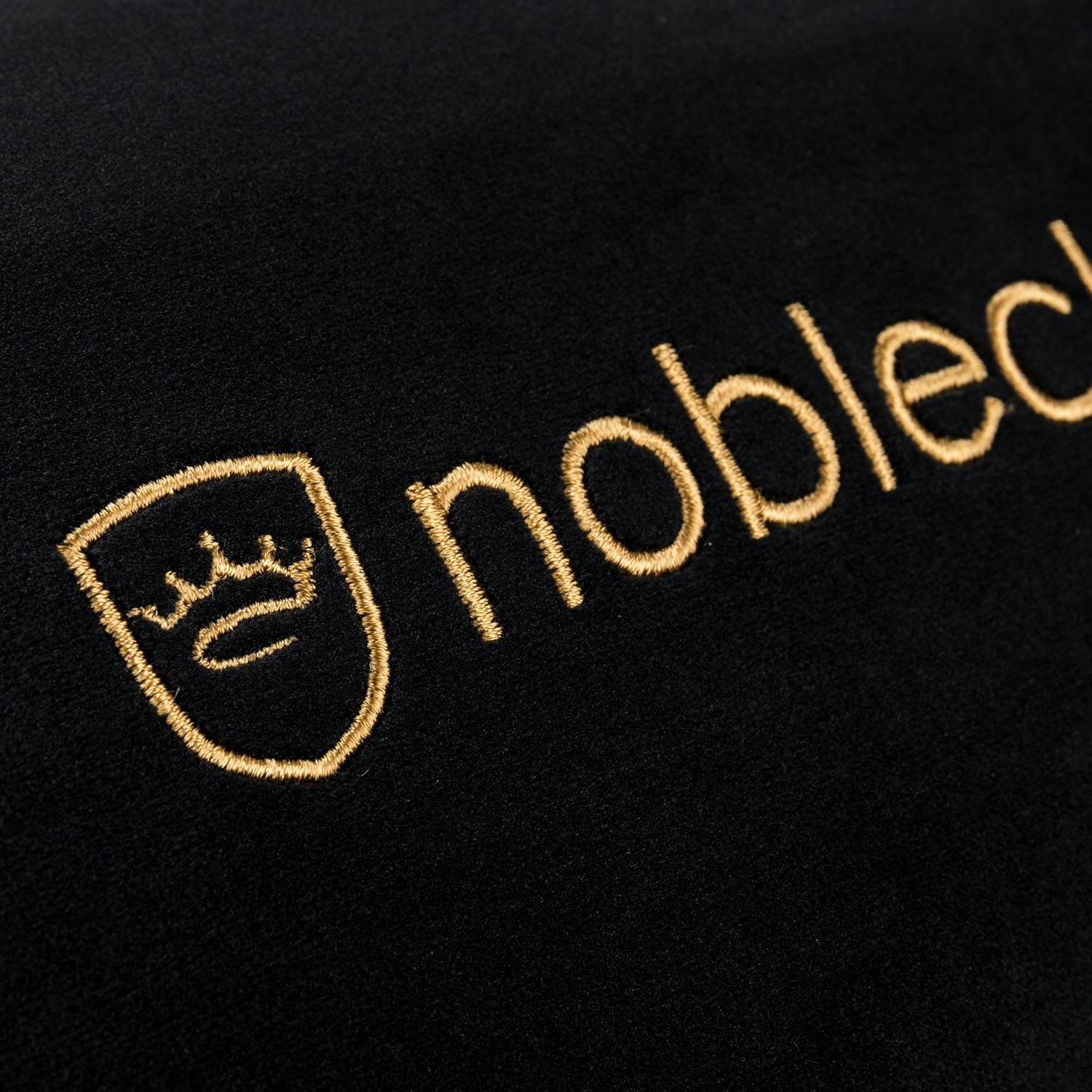 noblechairs - Juego de almohadas Negro/Oro