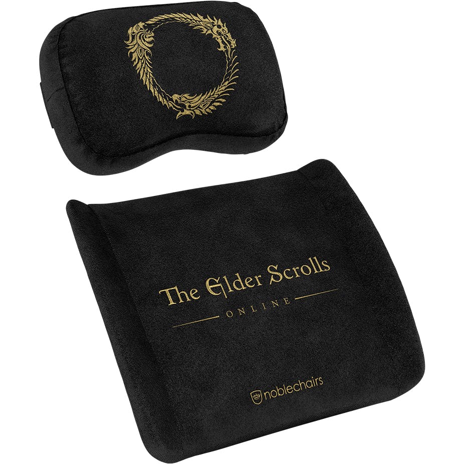 noblechairs - The Elder Scrolls Online Edition Juego de almohadas de espuma con memoria