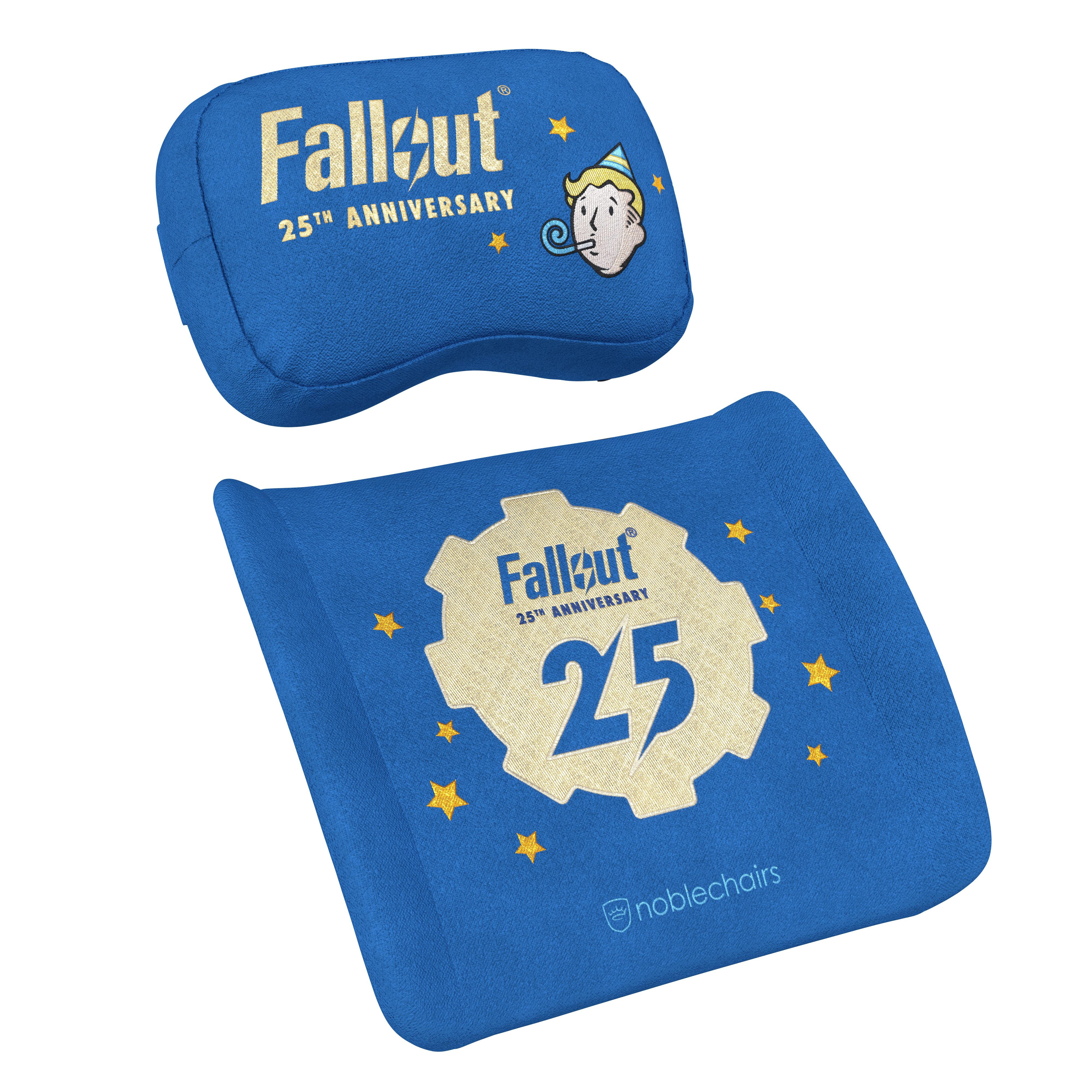 noblechairs - Cojín de espuma de memoria Set de almohadas de la edición del 25º aniversario de Fallout 