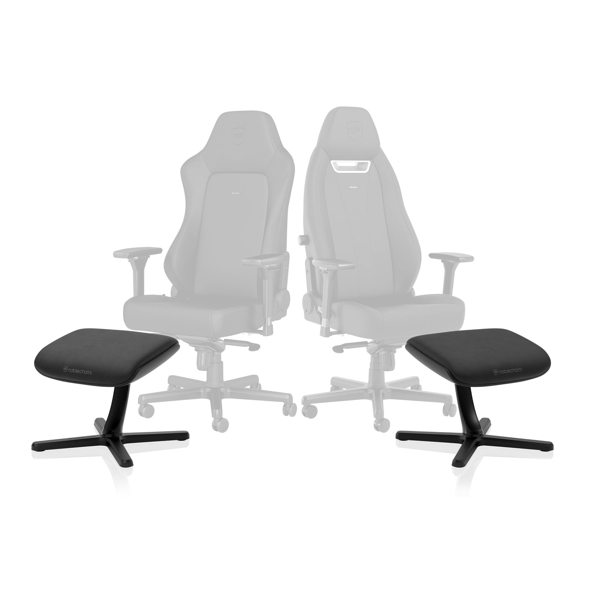 noblechairs - Repose-Pieds 2 - Black Edition
