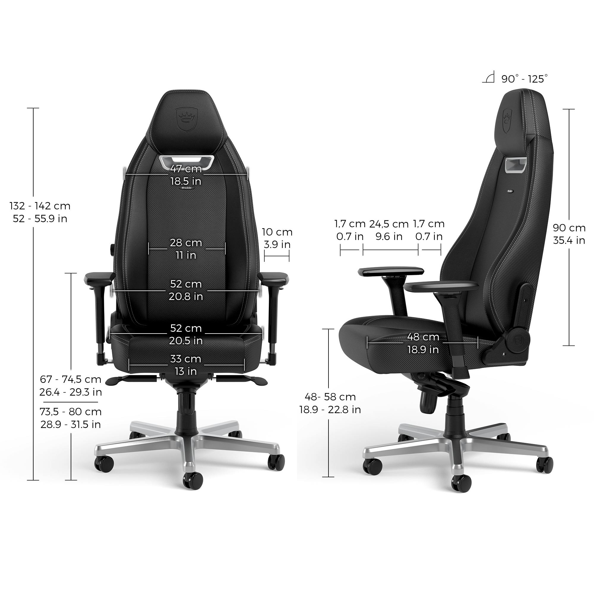 noblechairs - LEGEND Silver Edition