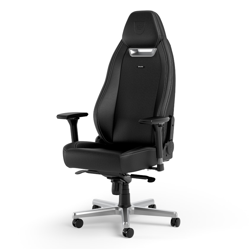 noblechairs LEGEND Silver Edition elölnézet