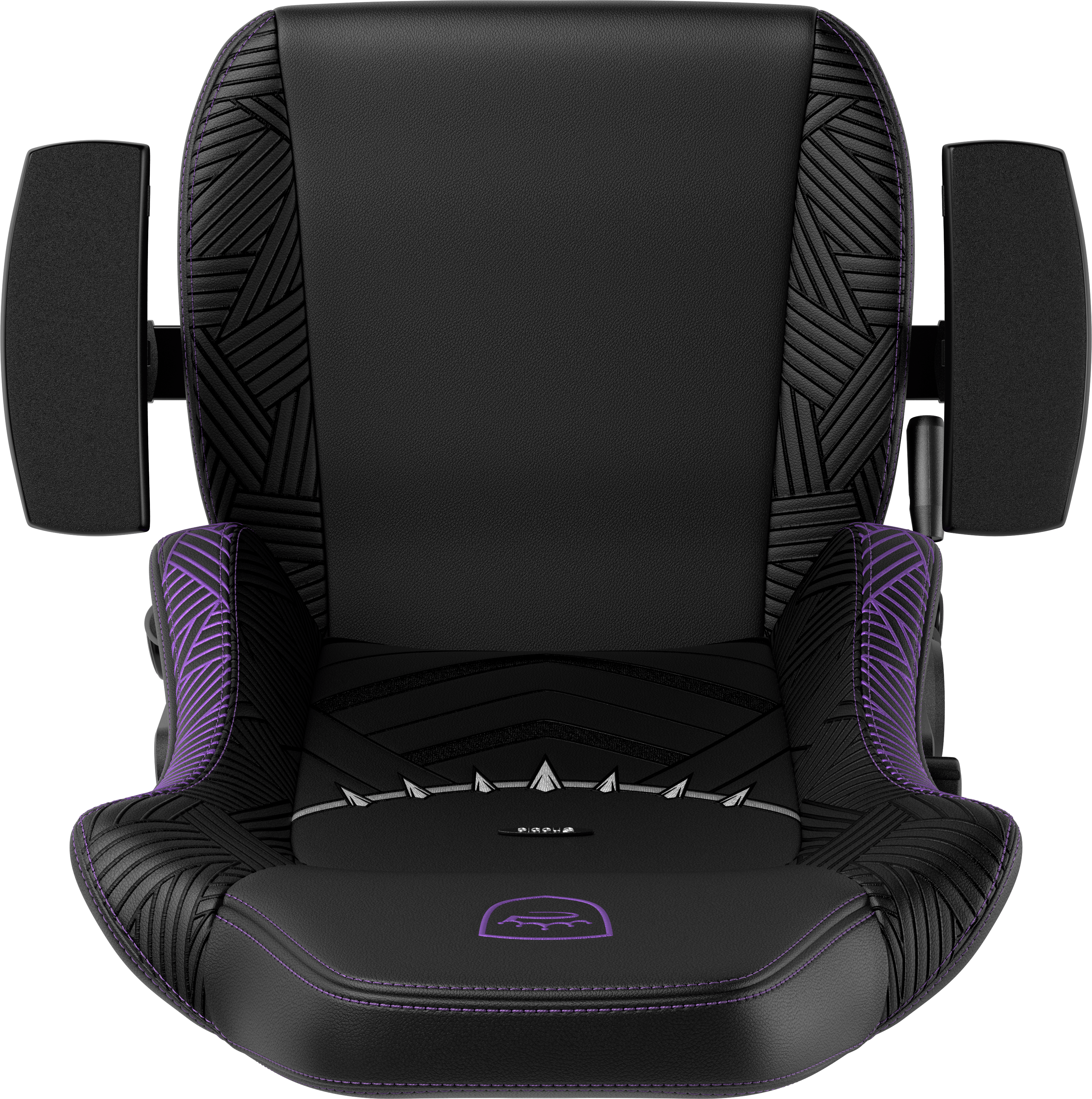 gaming chair vegan Black Panther enlarged seat area