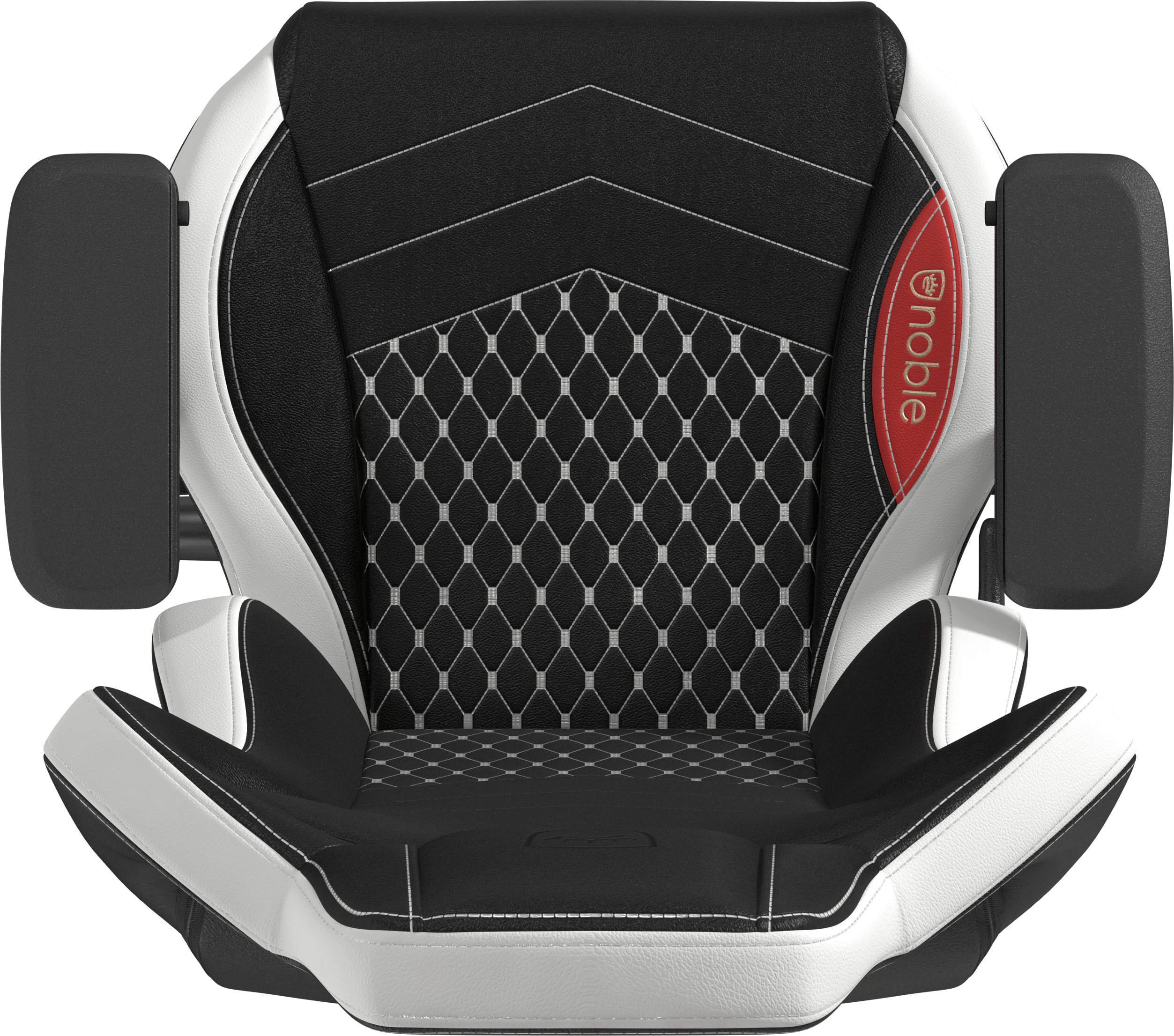 4D armrests EPIC RL Black White Red