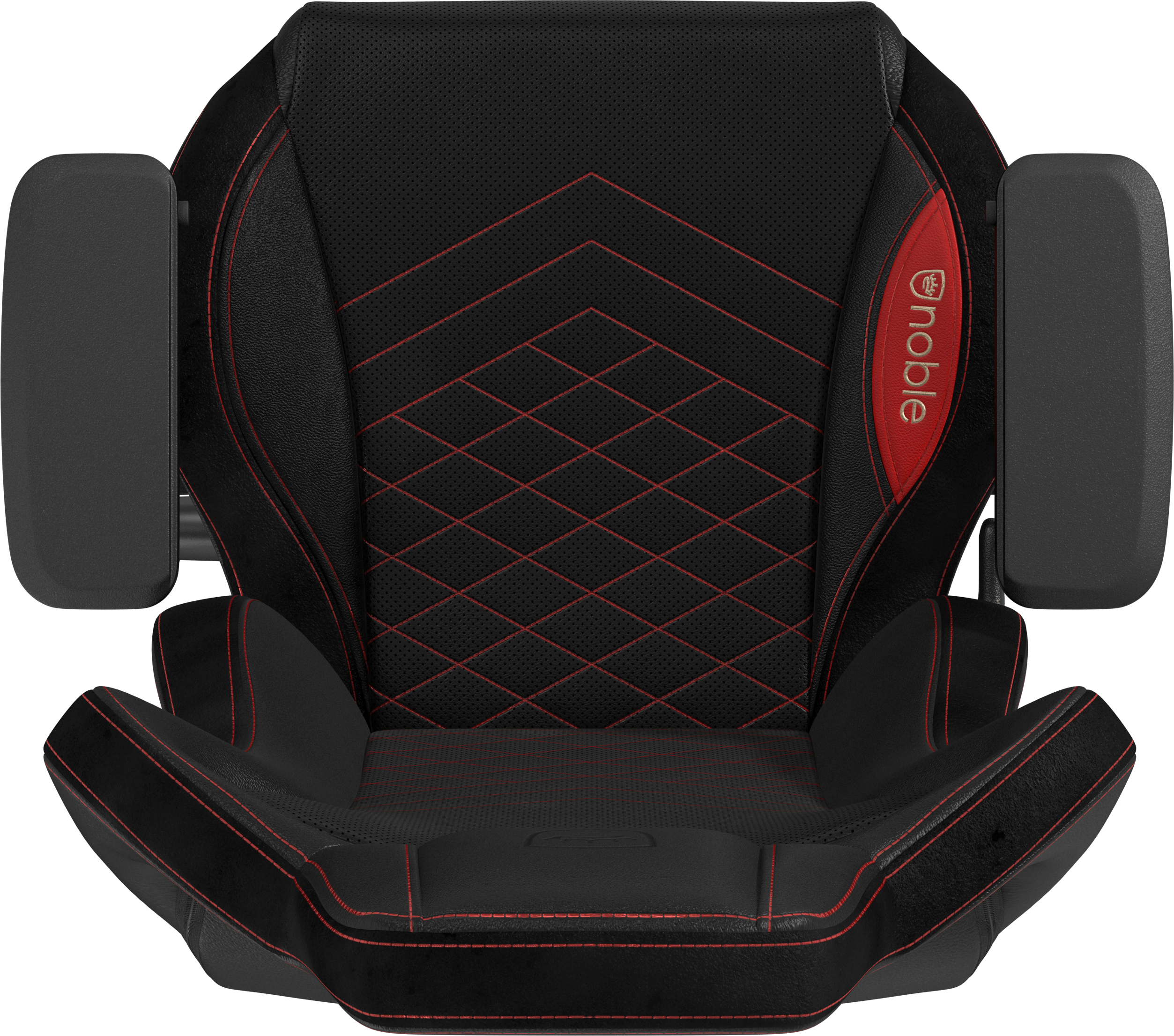 4D armrests EPIC Black/Red