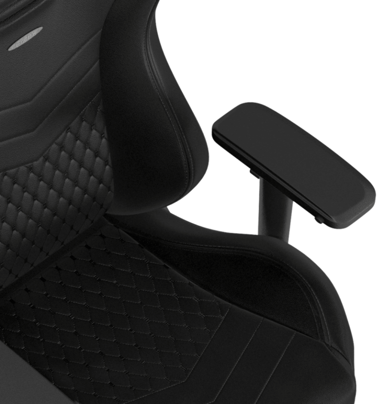 4D armrests EPIC PU Black