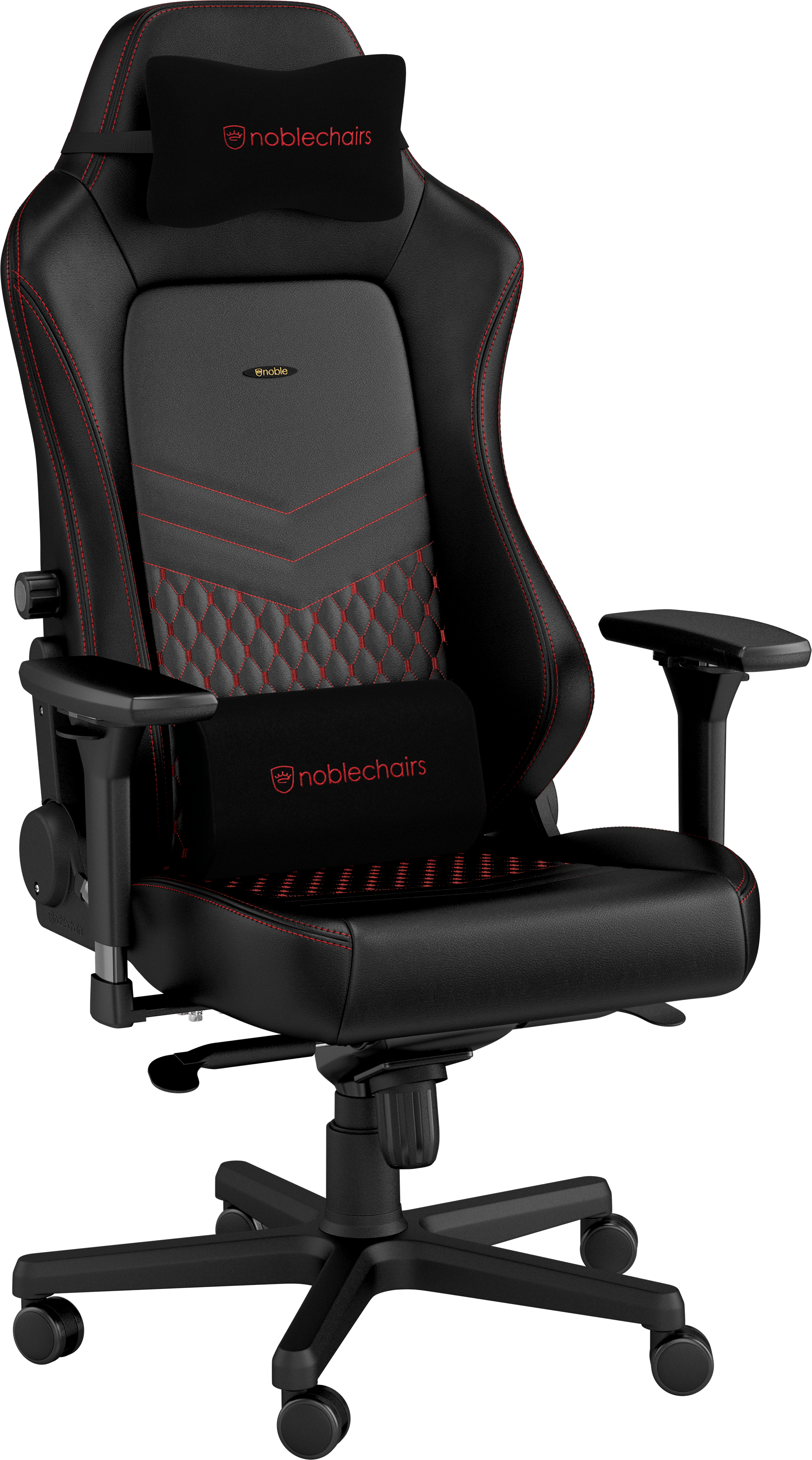4D armrests HERO RL Red