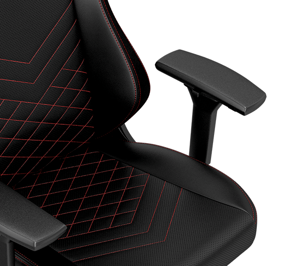gaming chair vegan HERO Black Red comfort