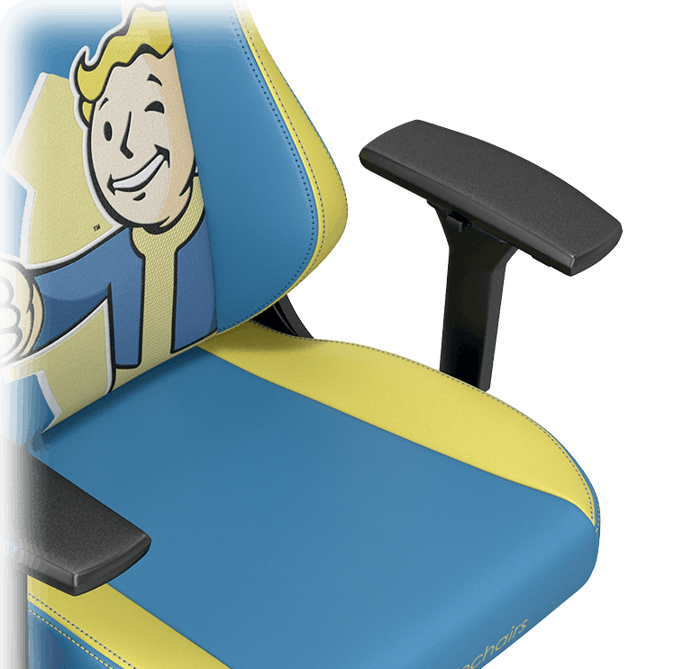gaming chair vegan HERO Fallout Vault Tec comfort