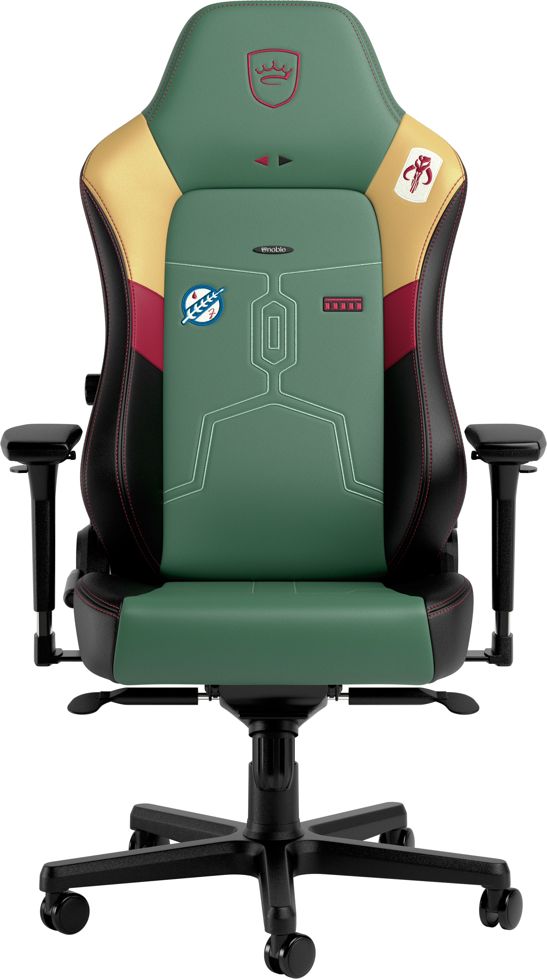 4D armrests noblechairs HERO Boba Fett Edition