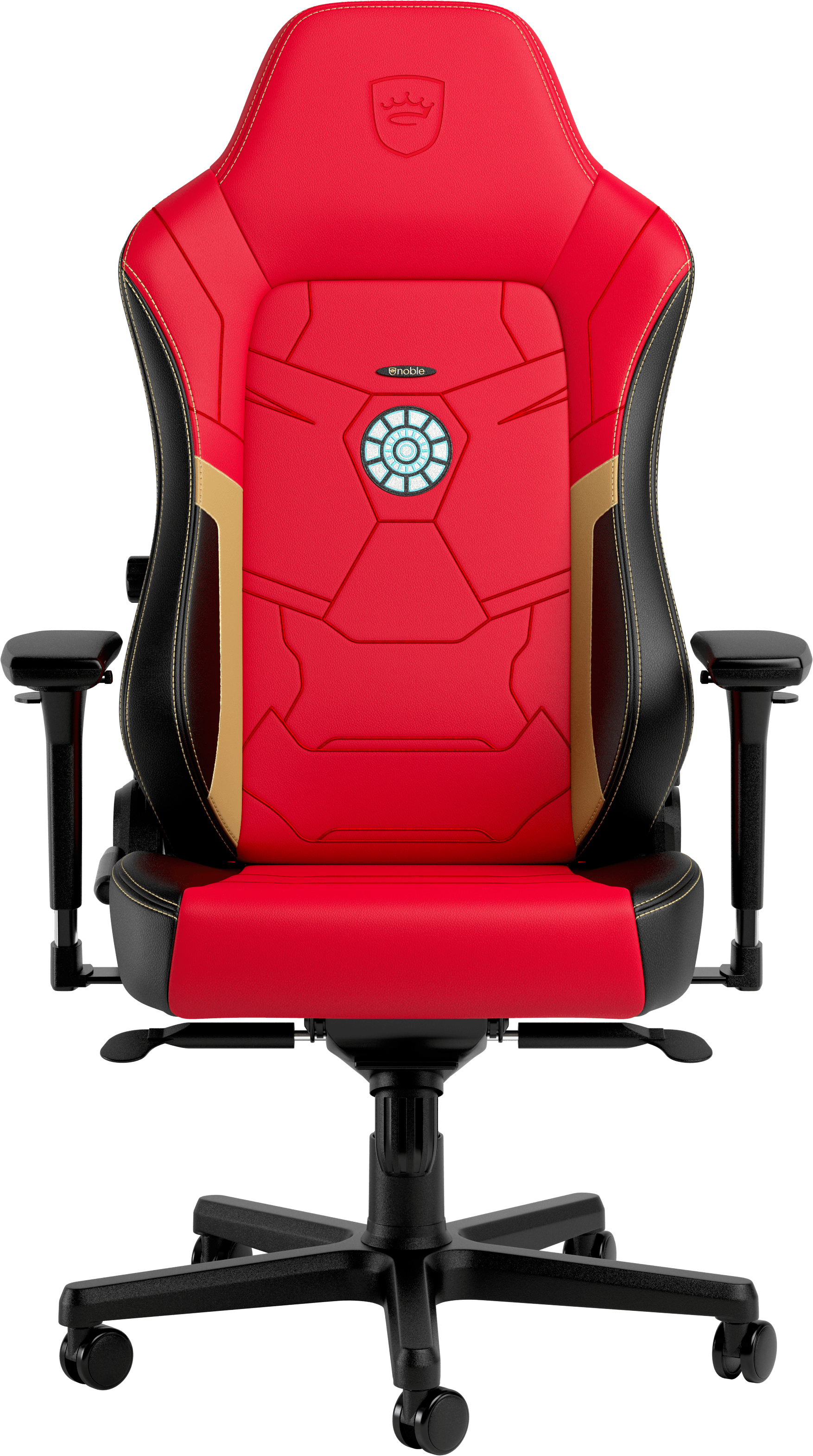 4D armrests noblechairs HERO Iron Man Edition