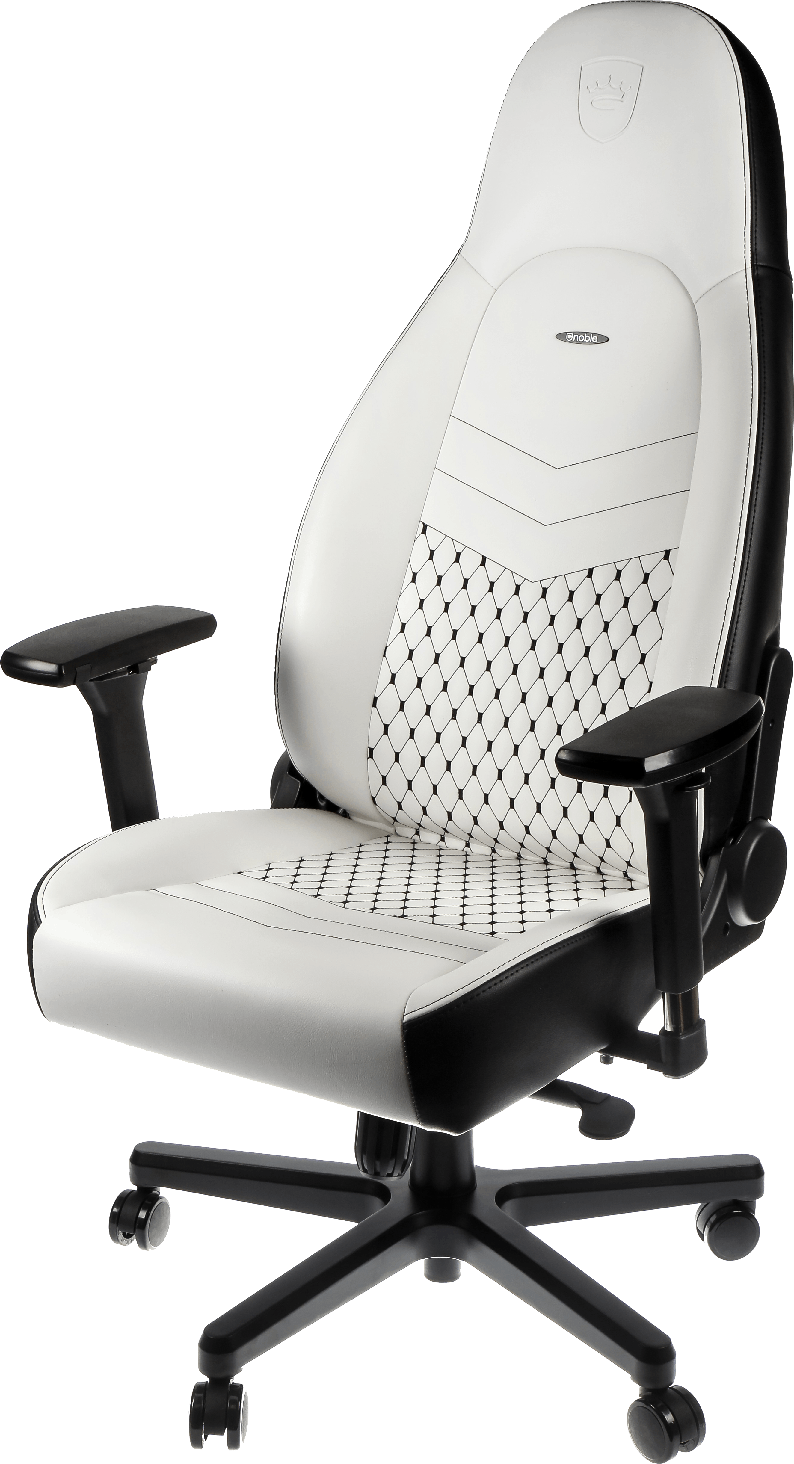 gaming chair ICON PU Black White