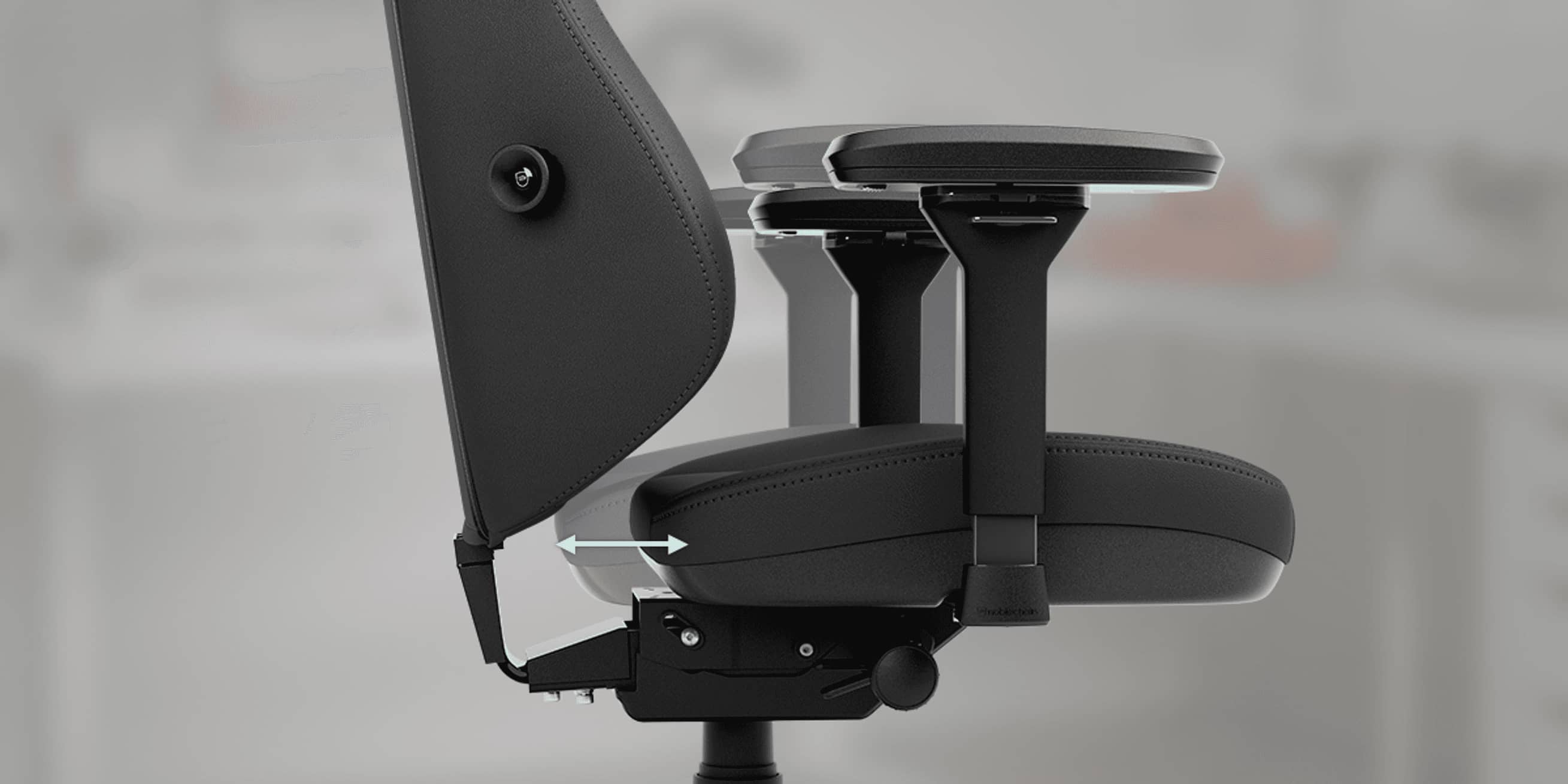 noblechairs AURA seat-depth adjustment
