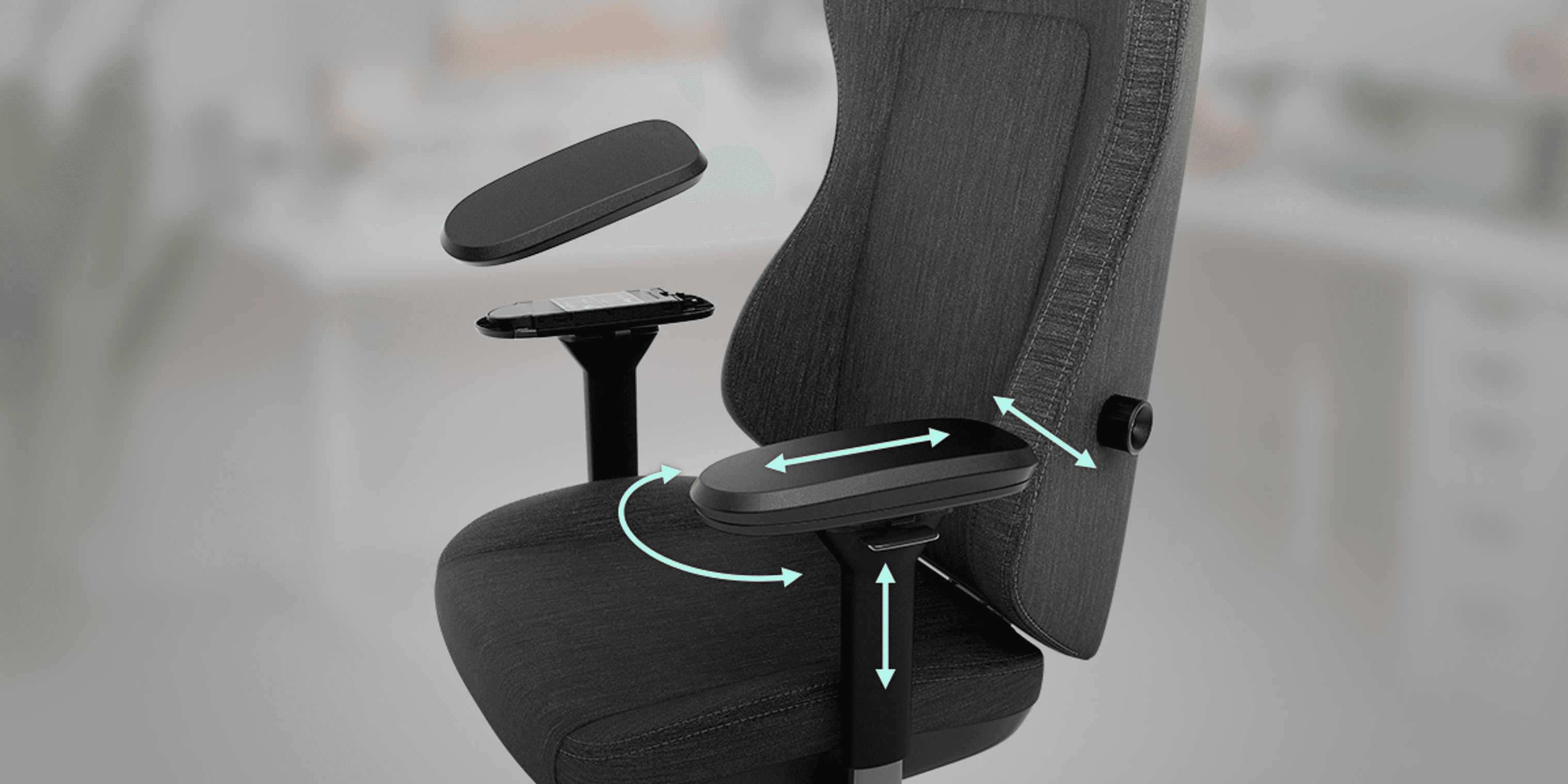 Picture of Armrests Engineered for Every Posture