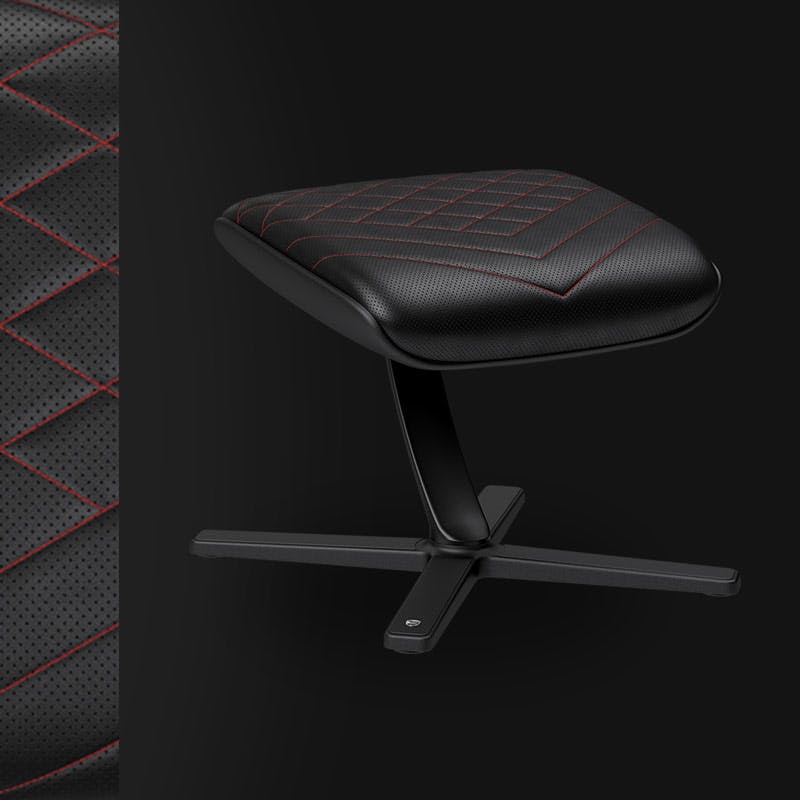 Footrest - Black/Red Footrest - Black/Red