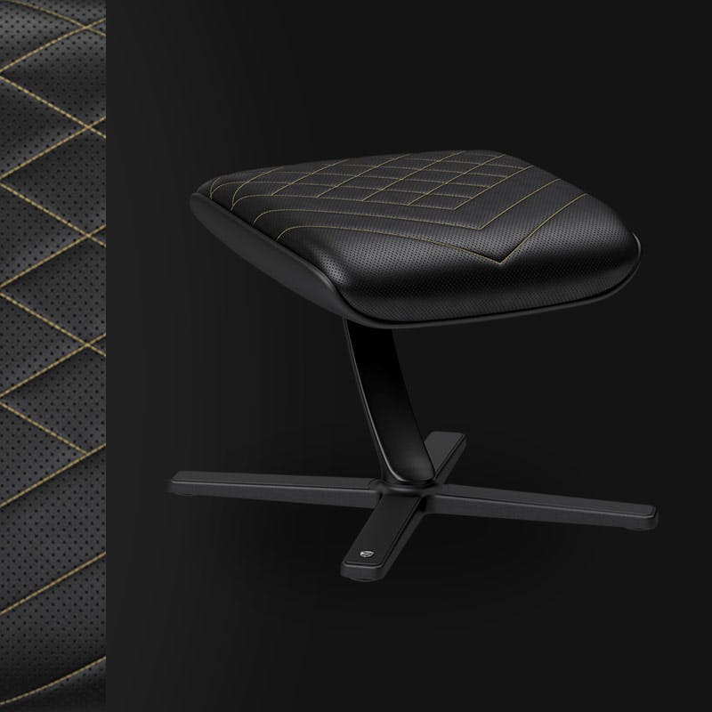 Footrest - Black/Gold Footrest - Black/Gold