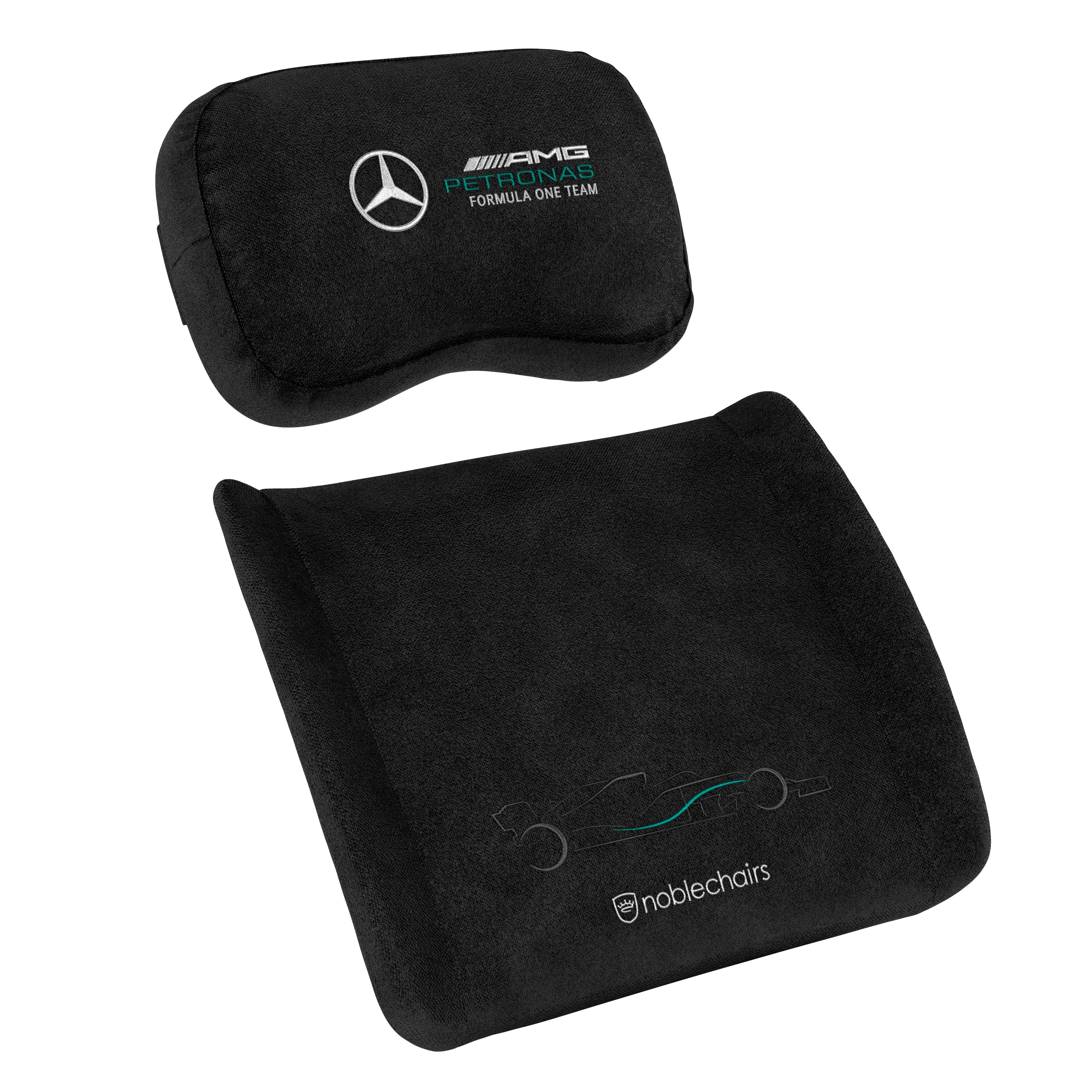Conjunto de Almofadas de Espuma de Memória da Equipa de F1 Mercedes-AMG Petronas