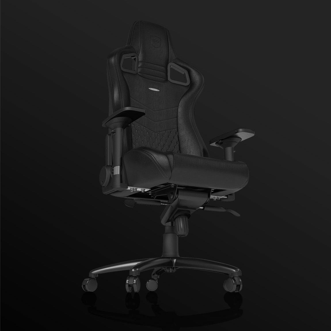 EPIC Real Leather Black / Black