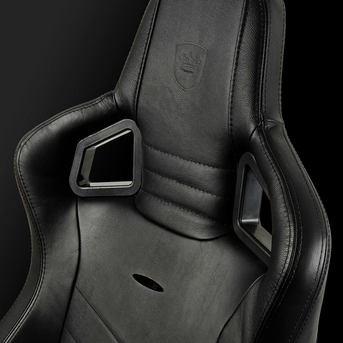 EPIC Real Leather Black / Black