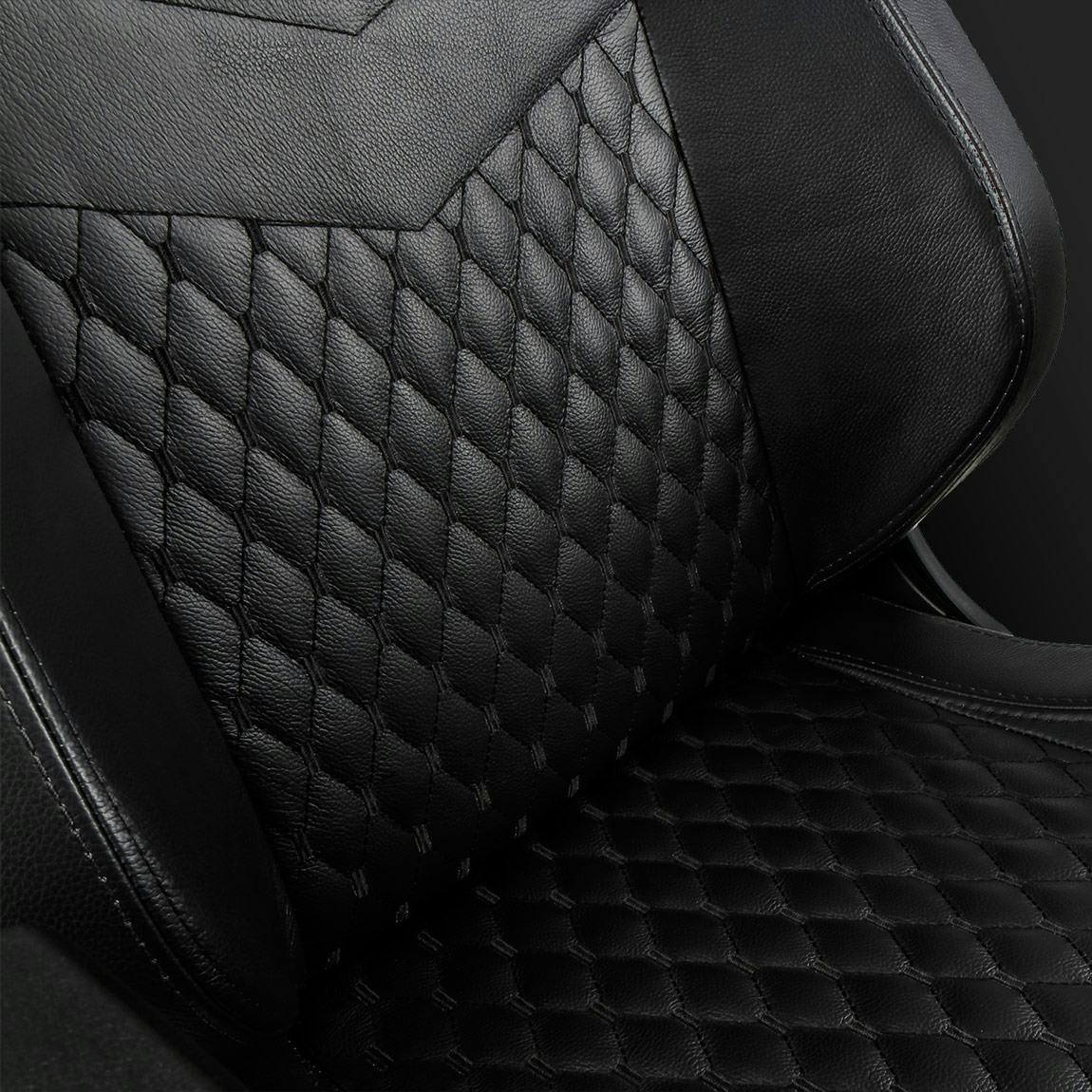 EPIC Real Leather Black / Black