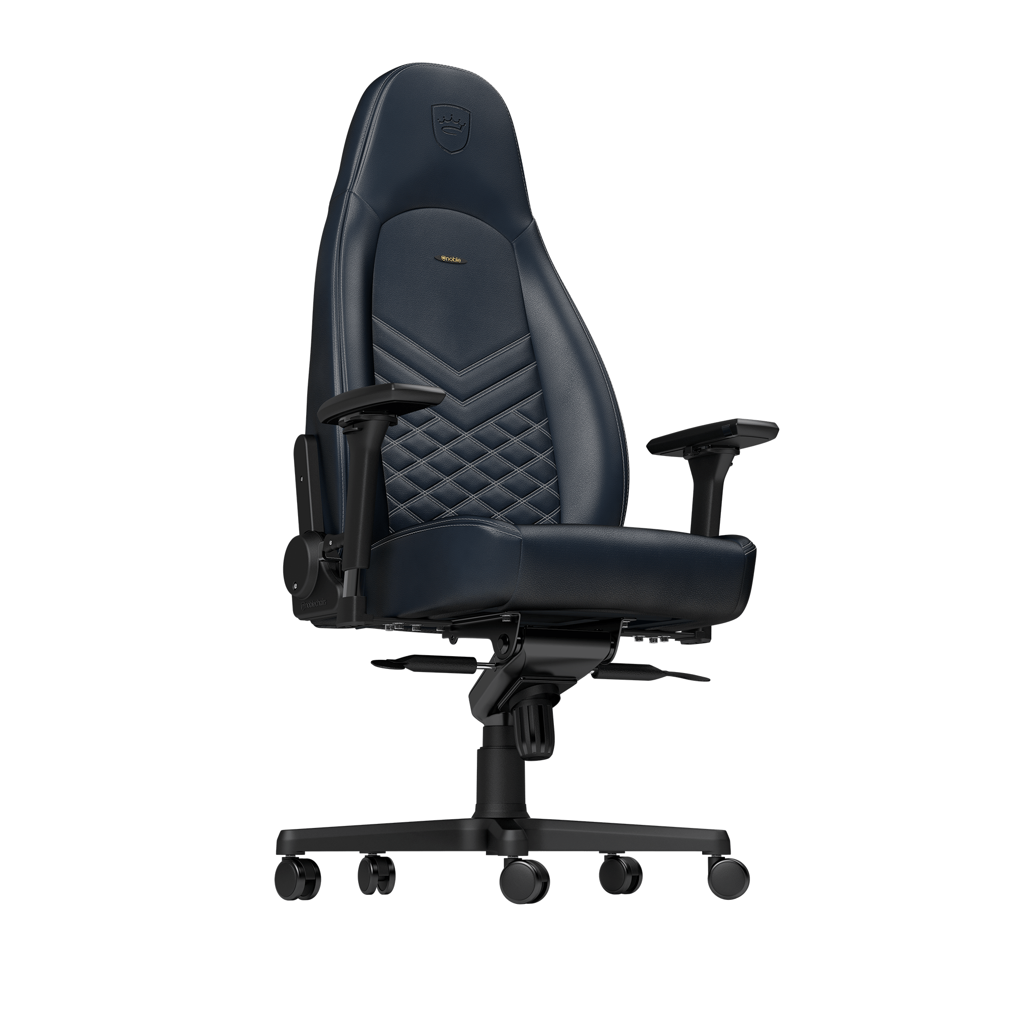 Noblechairs - ICON Real Leather Midnight Blue / Graphite